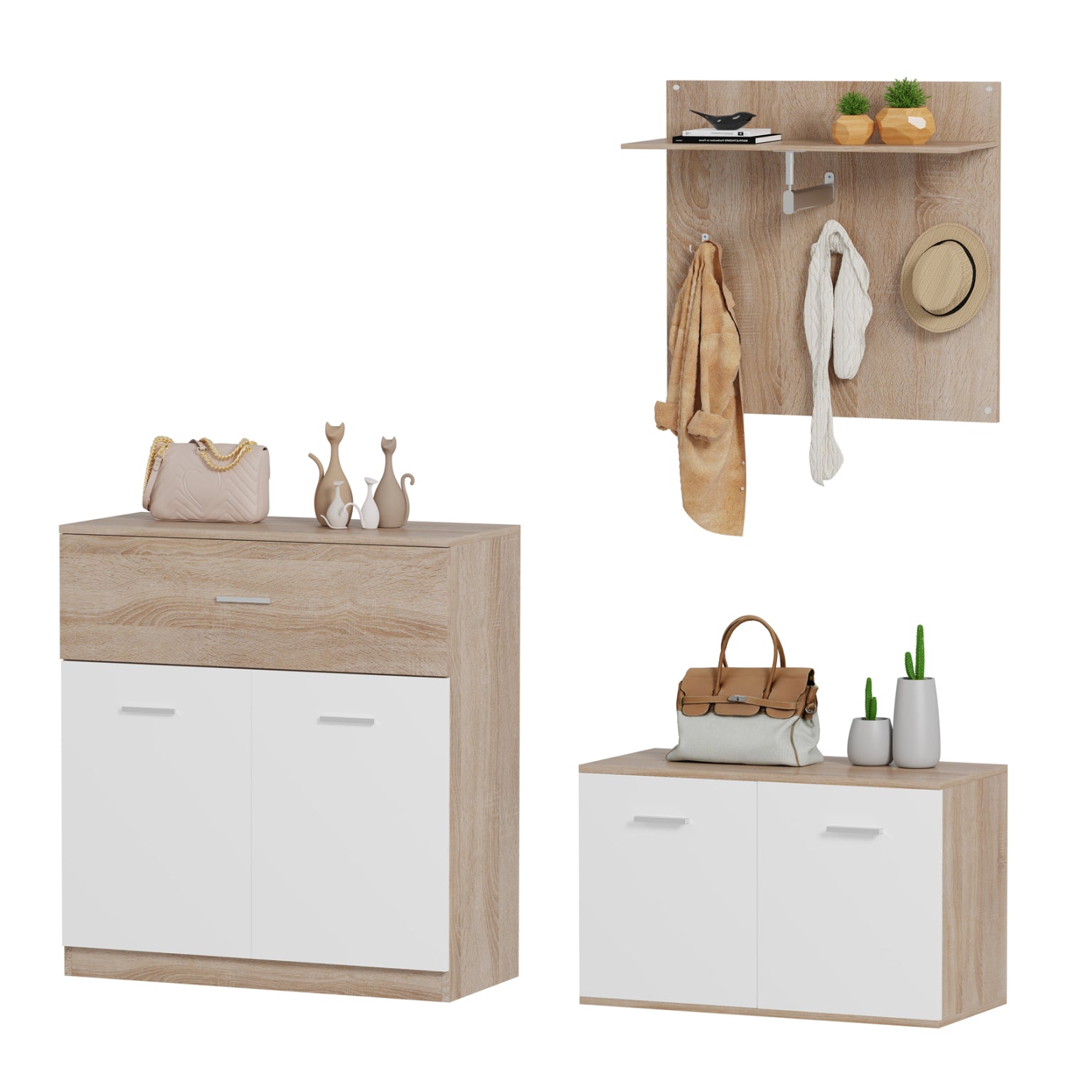 Антре DIONNE -цвят сонама-бял