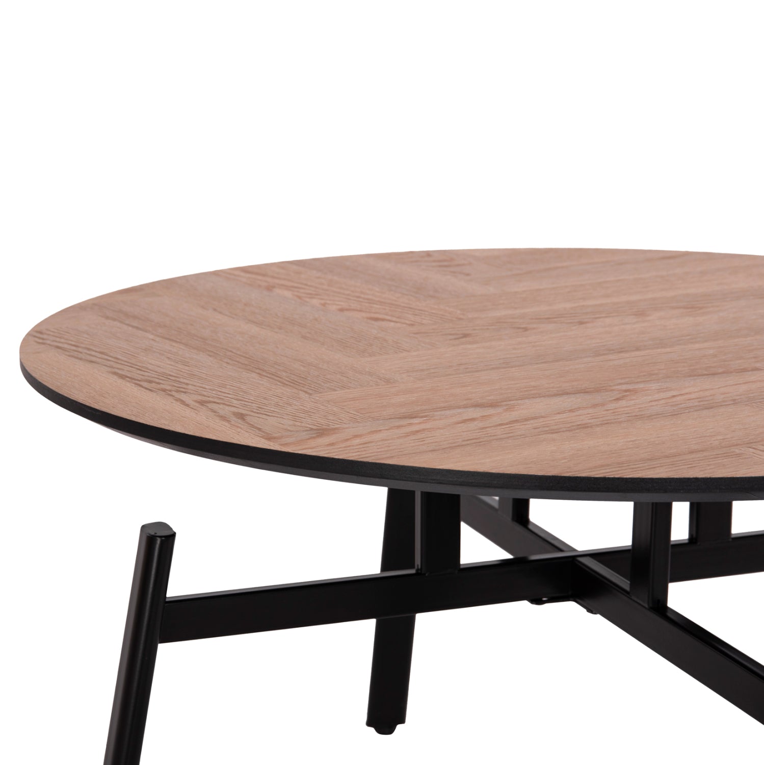 Комплект от 2 масички за кафе NORTON mdf-метал φ80см и φ45см