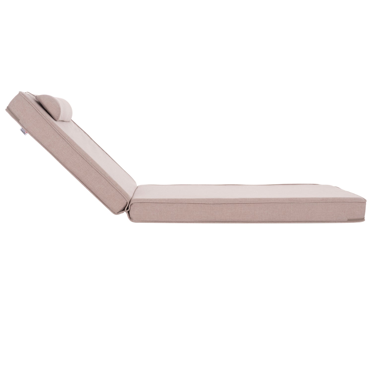 Възглавница за шезлонг с пяна 190x70x10см