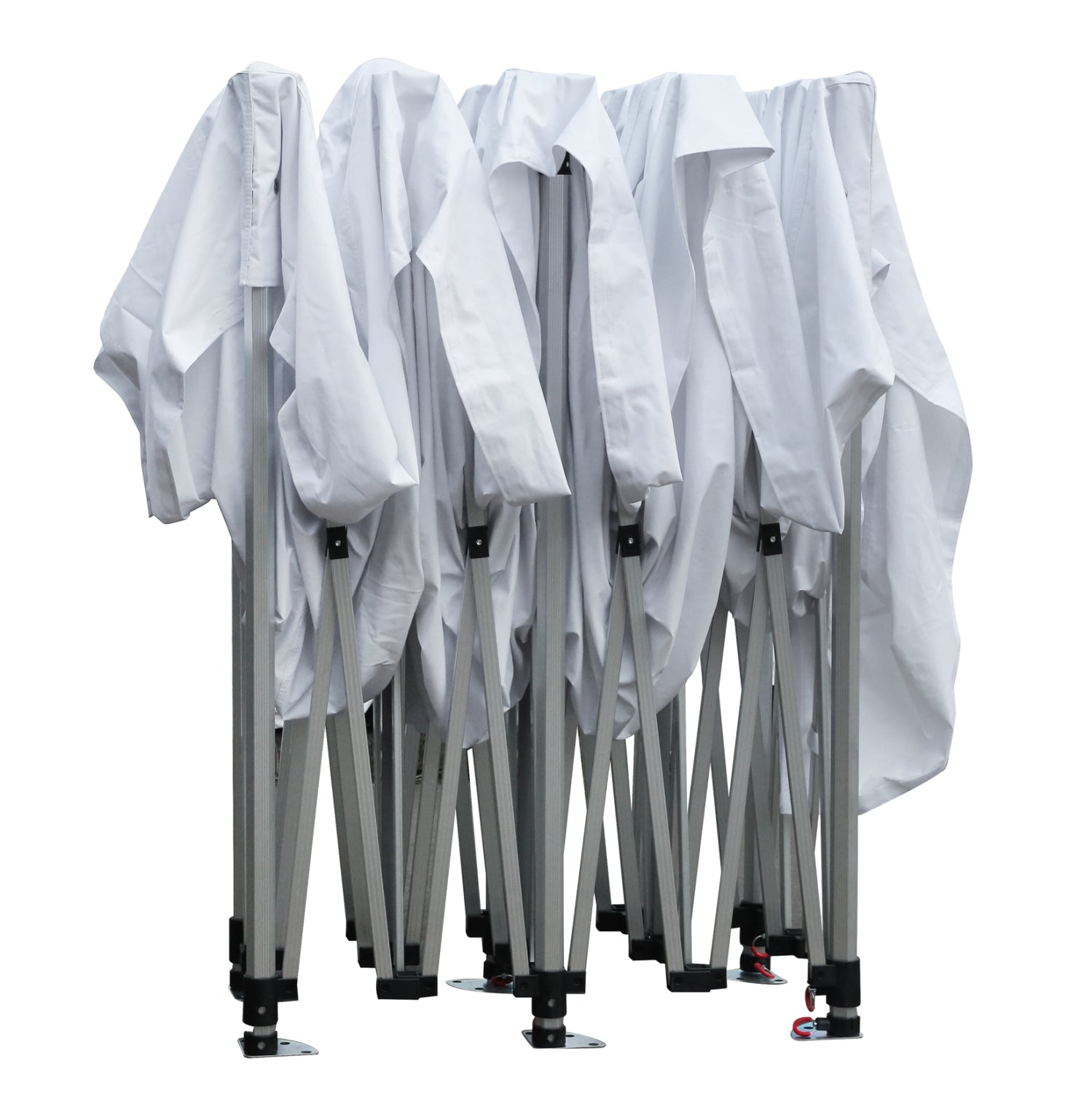 Професионална шатра, издръжлива, сгъваема, алуминиева, 3x6x3.4m