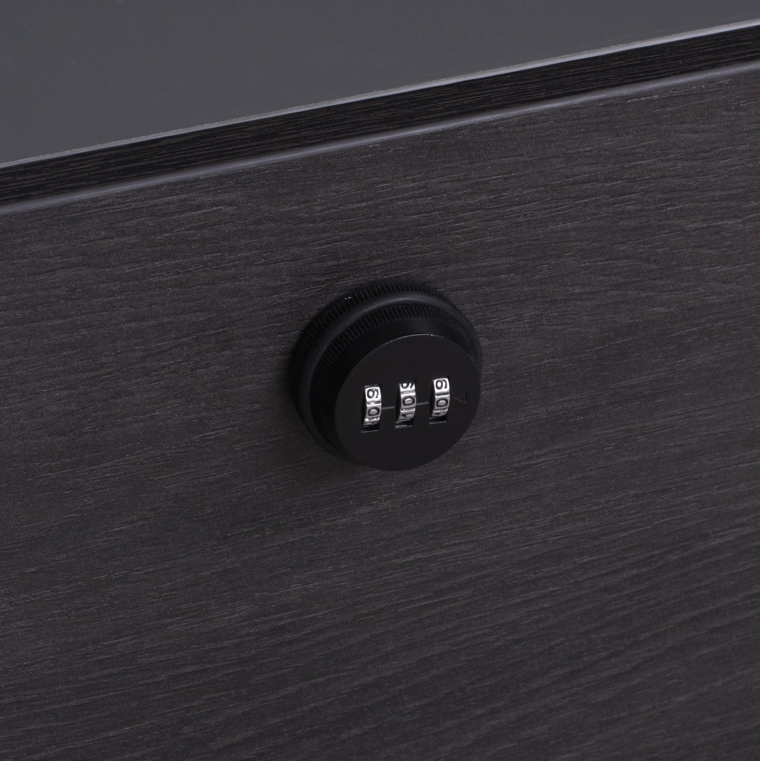 Офис бюро ROSEWOOD десен ъгъл цвят венге-сив 200X160X76см