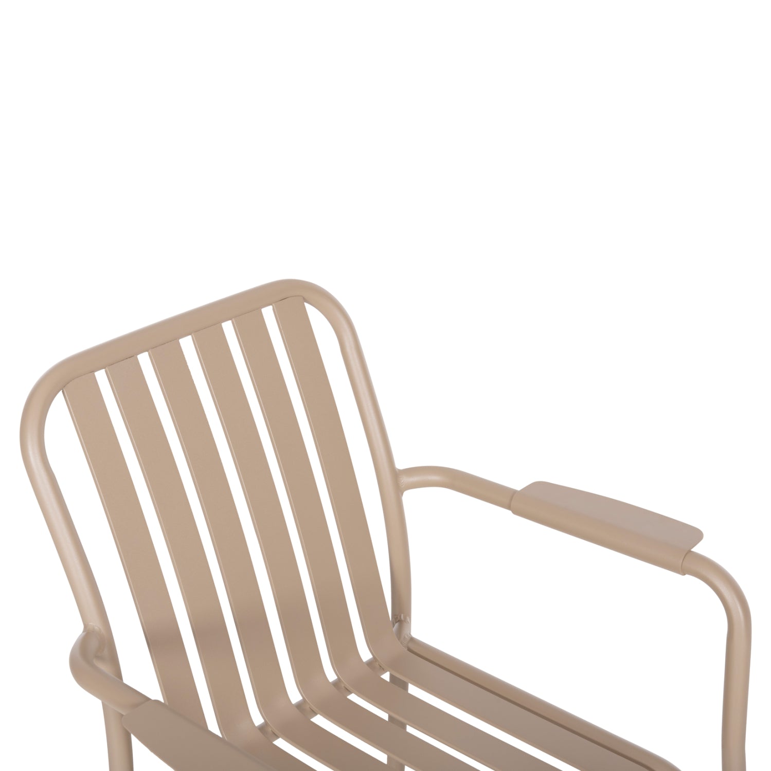 Външен трапезен комплект 7бр Крум алуминий в цвят на шампанско с маса 160-240x90x73