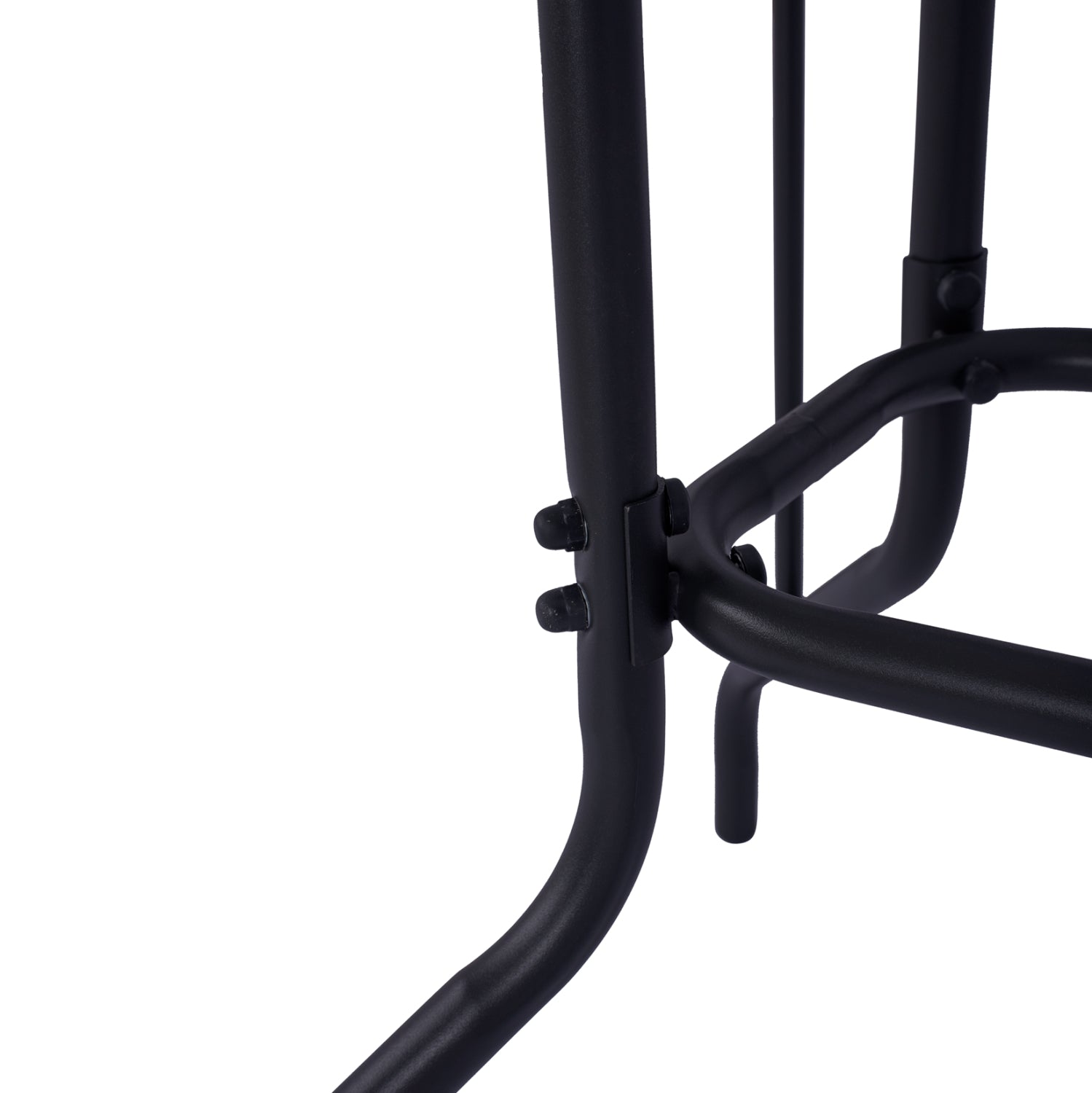 Трапезен комплект от 5 части ADAM алуминиеви столове и маса 120x70 сива