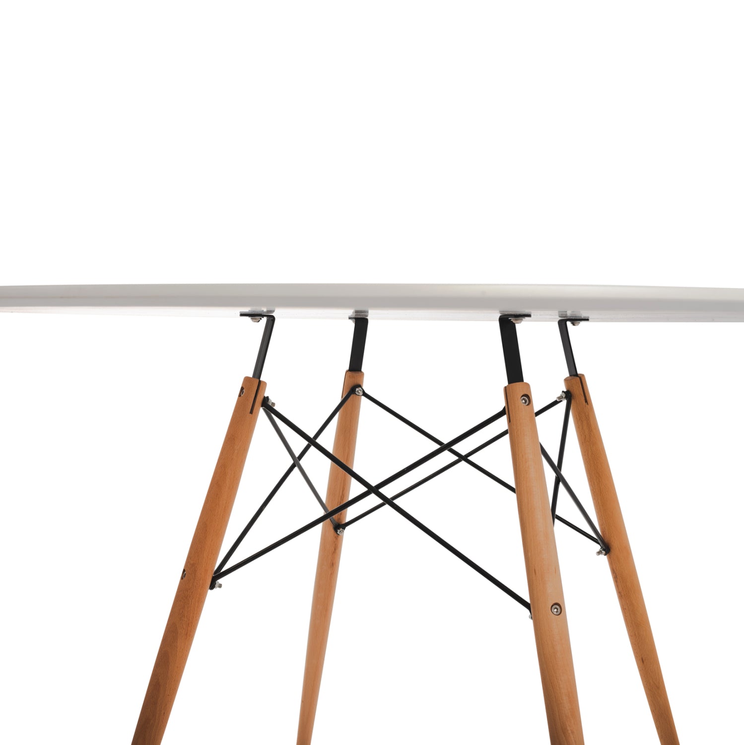 Трапезен комплект 5бр maggie КГ21186 mdf плот и полипропилен в бял цвят