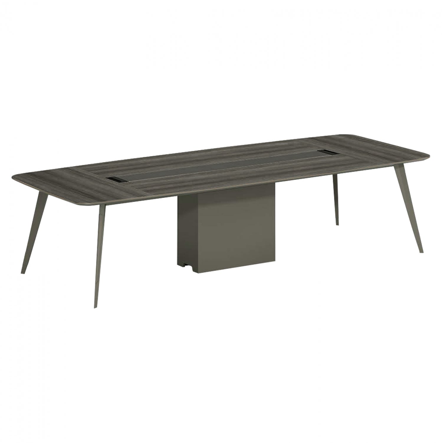 Конферентна маса  LUX цвят мока-сив 320X128X75см