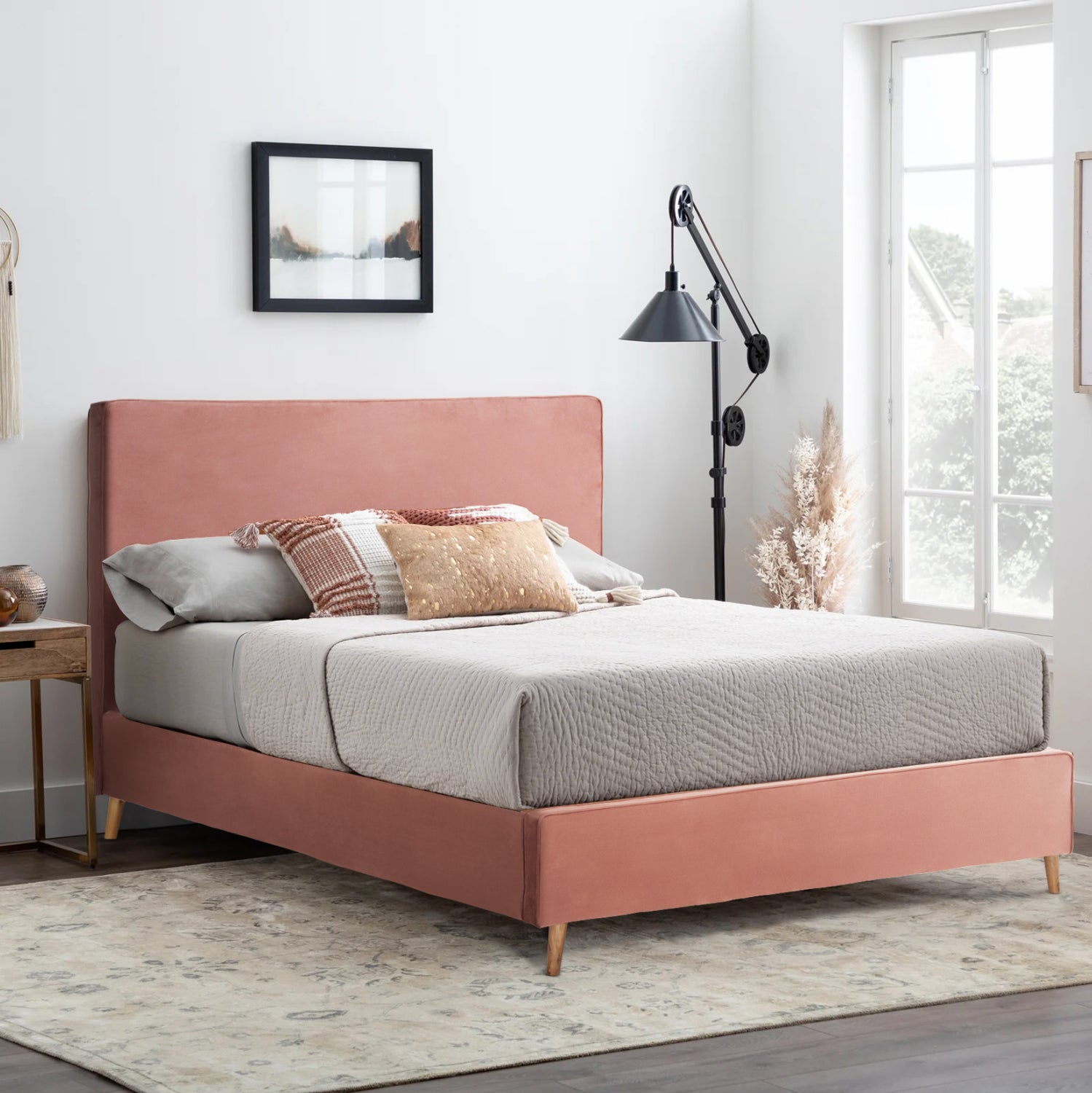 Легло с матрак indra rotted apple velvet -- за 160x200 см