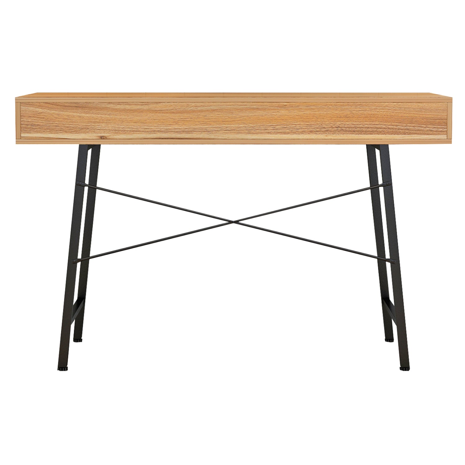 Офис бюро 2128 цвят орех-сив 120x48x76.5см