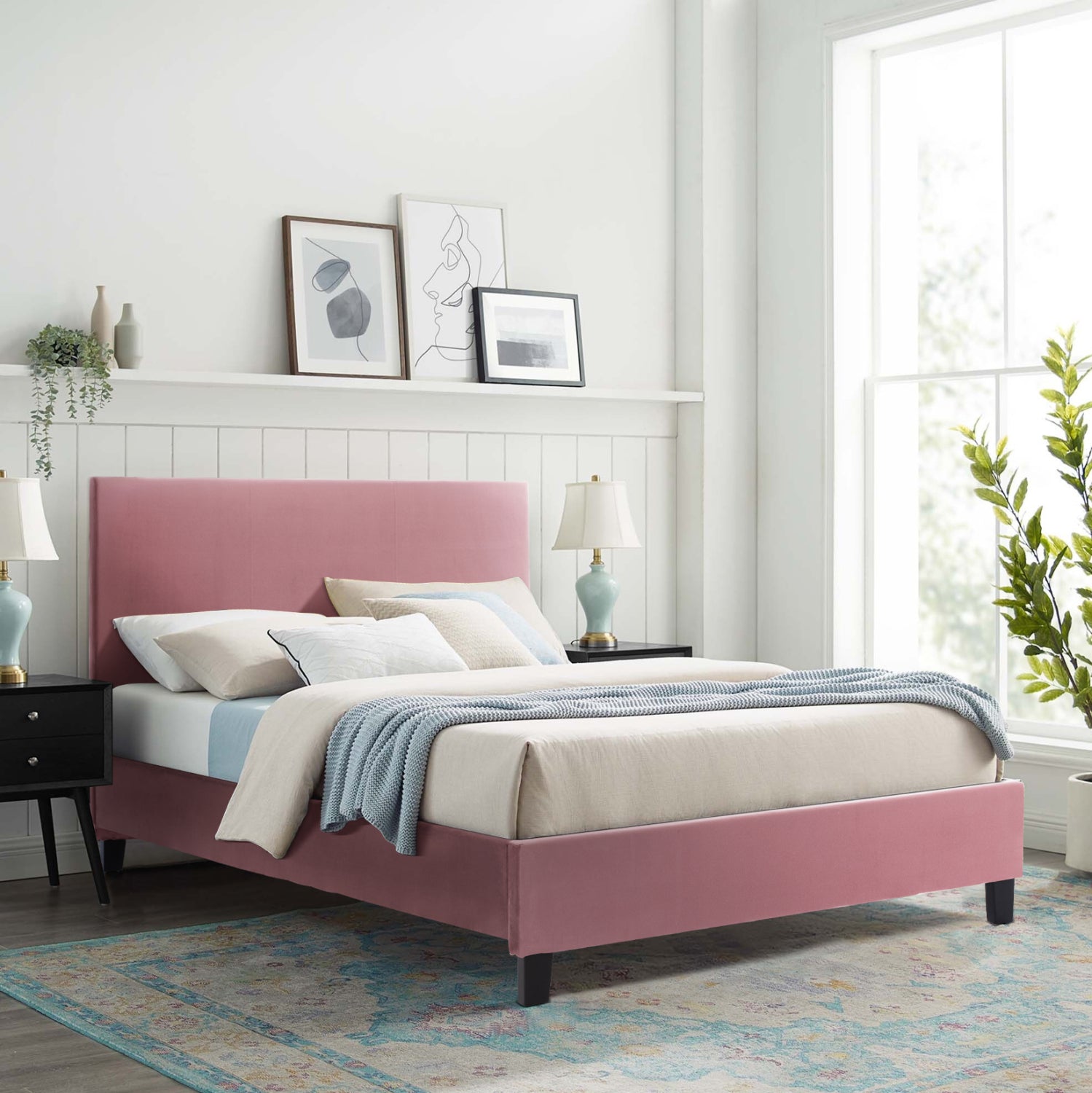 Легло с матрак becca rotted apple velvet -- за 150x200 см