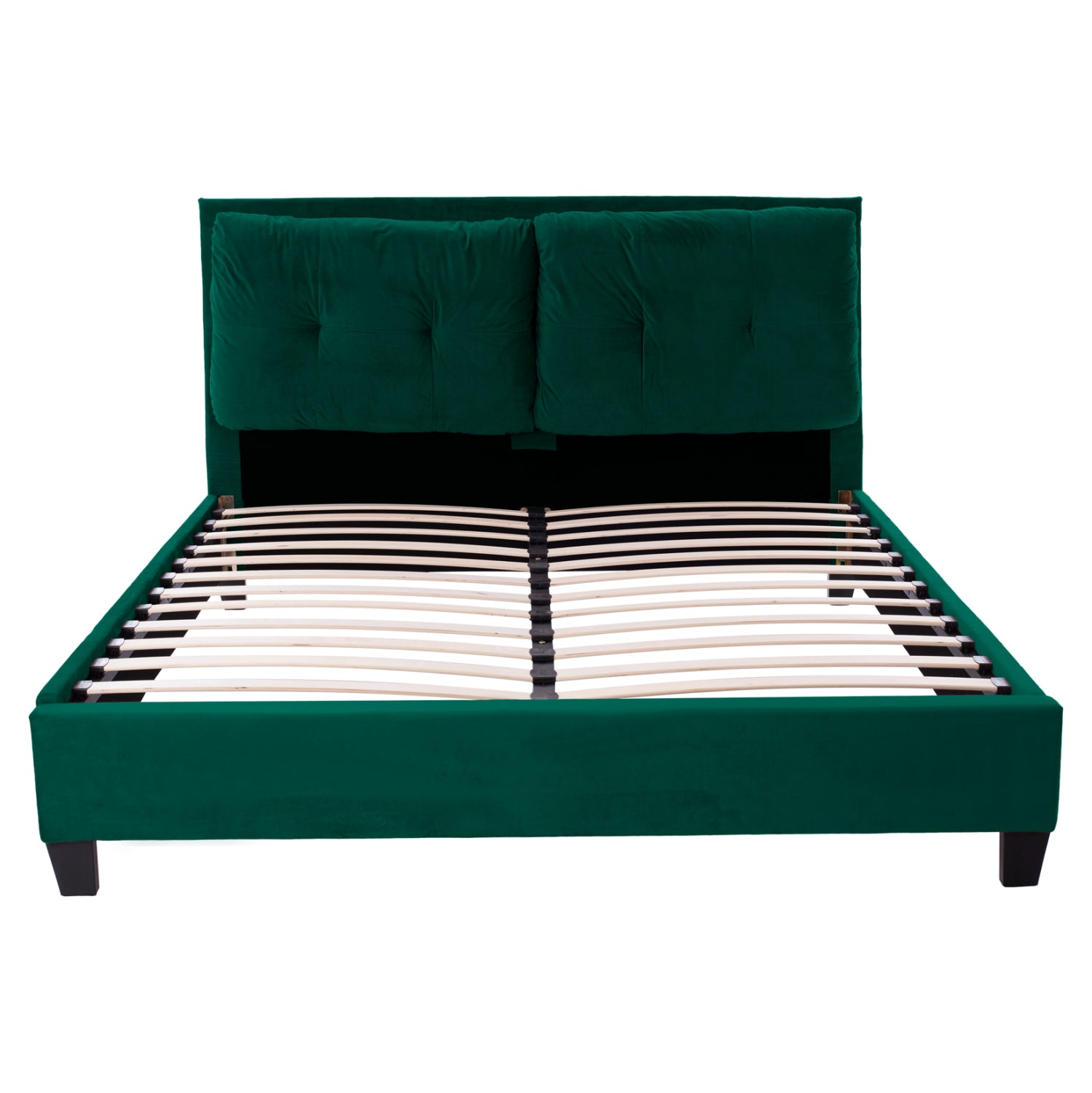 Легло с матрак Billie кадифе кипарис-- 160x200см