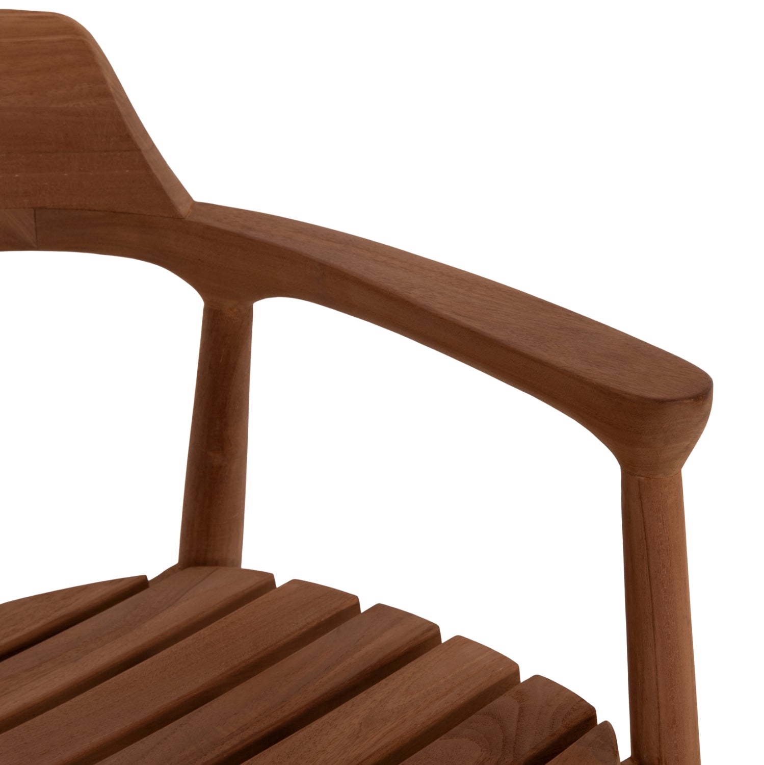 Комплект маса за хранене FREM и 6 фотьойла --- тиково дърво