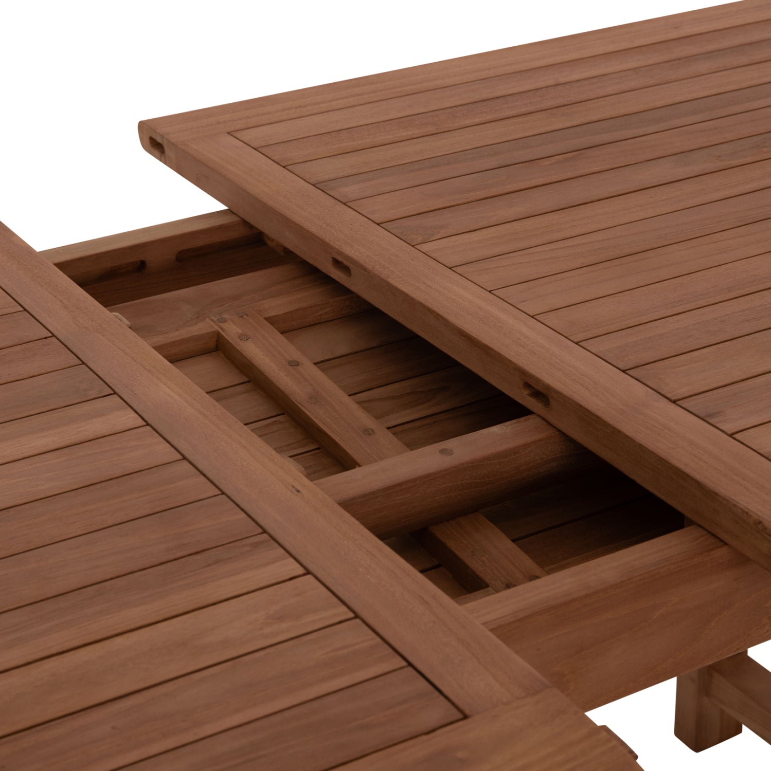 Комплект маса за хранене FREM и 6 фотьойла --- тиково дърво