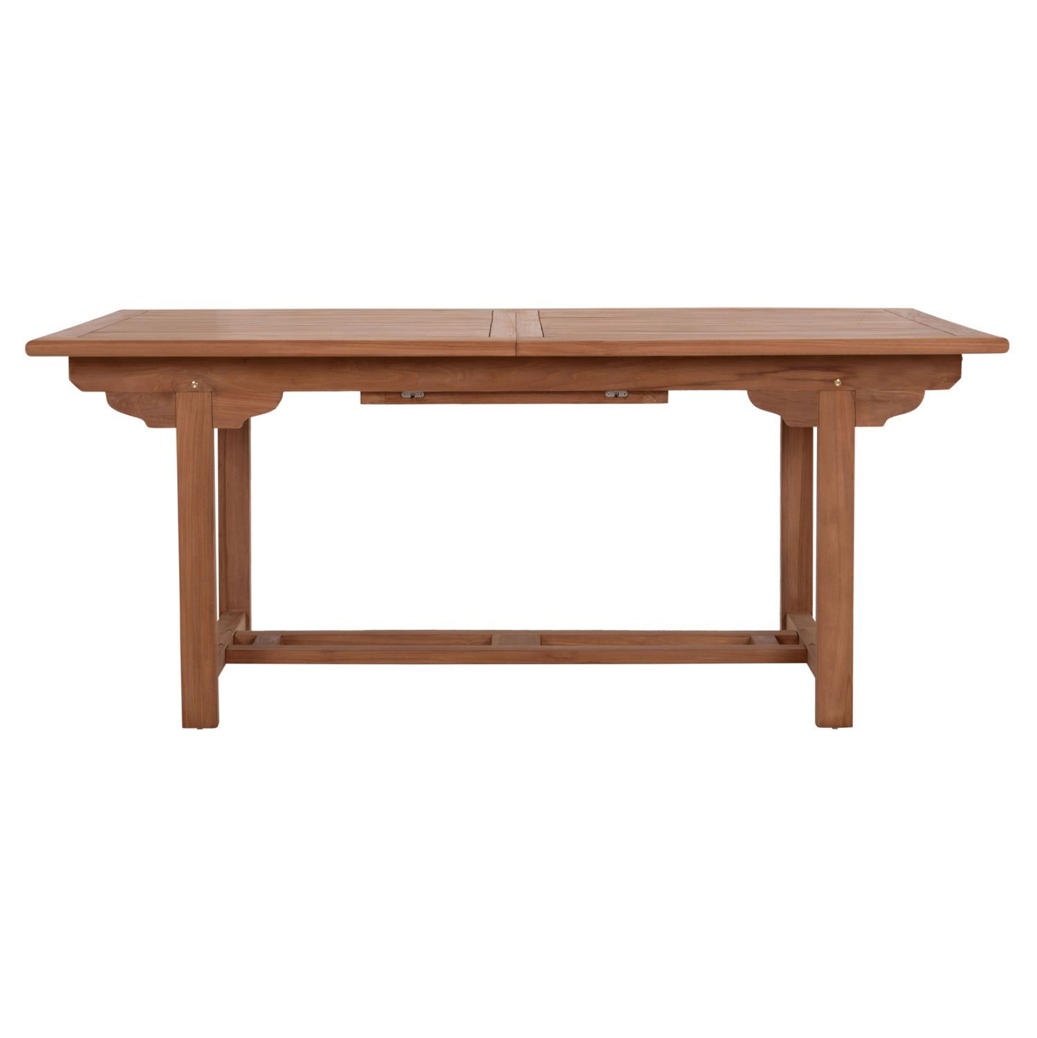 Комплект за хранене DONNY с разтегателна маса и 6 фотьойла - тиково дърво