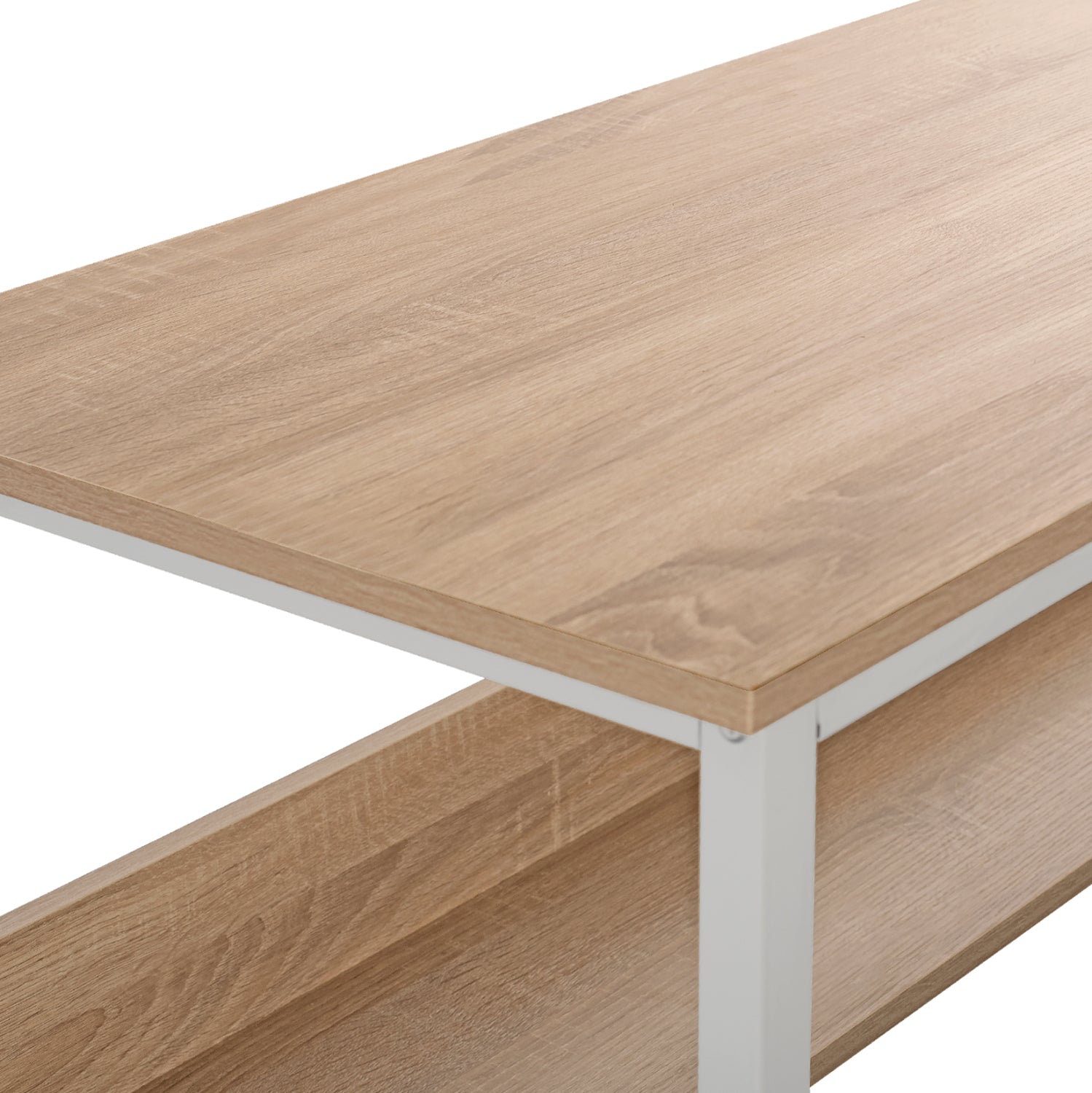 Офис бюро PORTIS цвят сонома-бял 120X50X75см