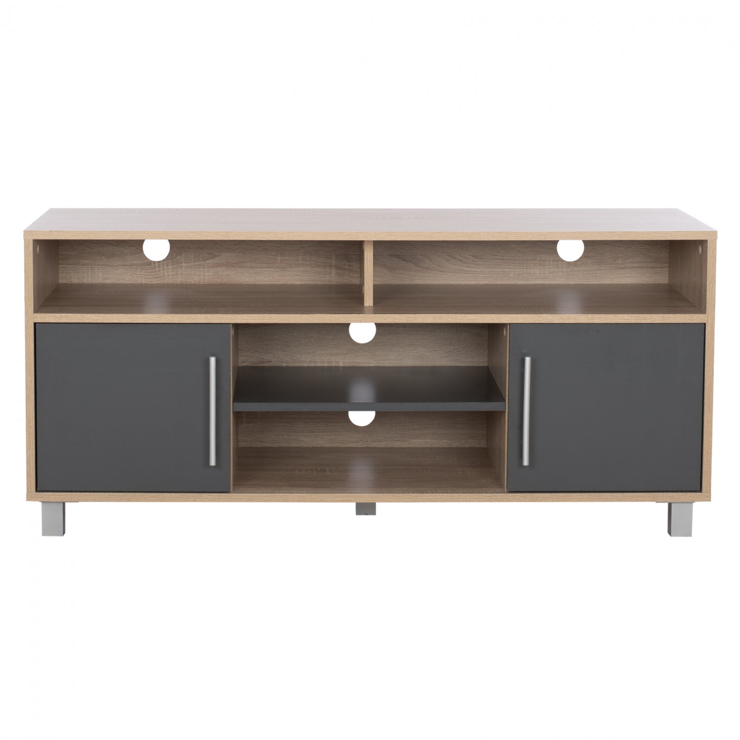 Тв шкаф DANNA 120x40x55 меламин-сонама-сиво