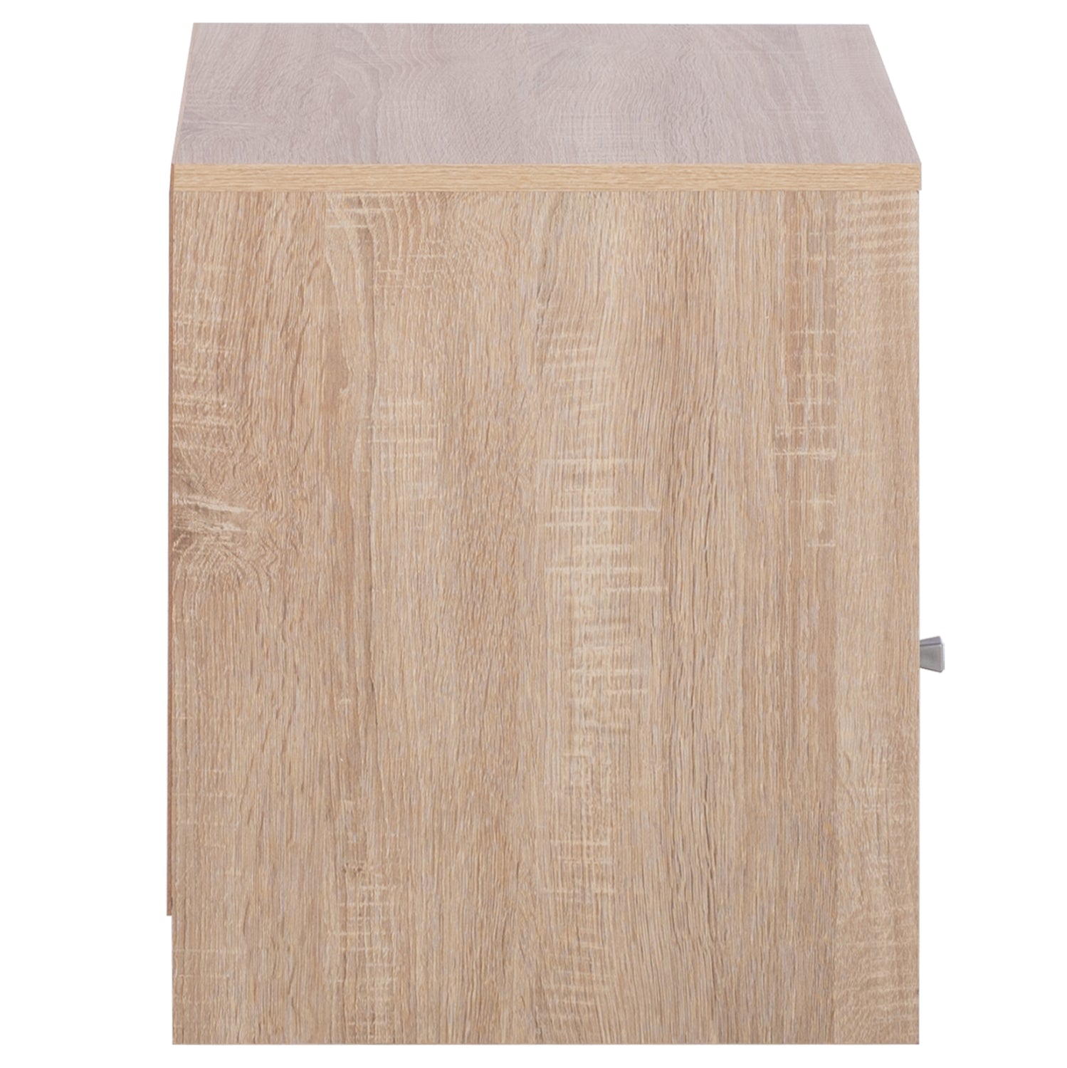 Нощно шкафче MALORY цвят сонома-сив 40x40x50см