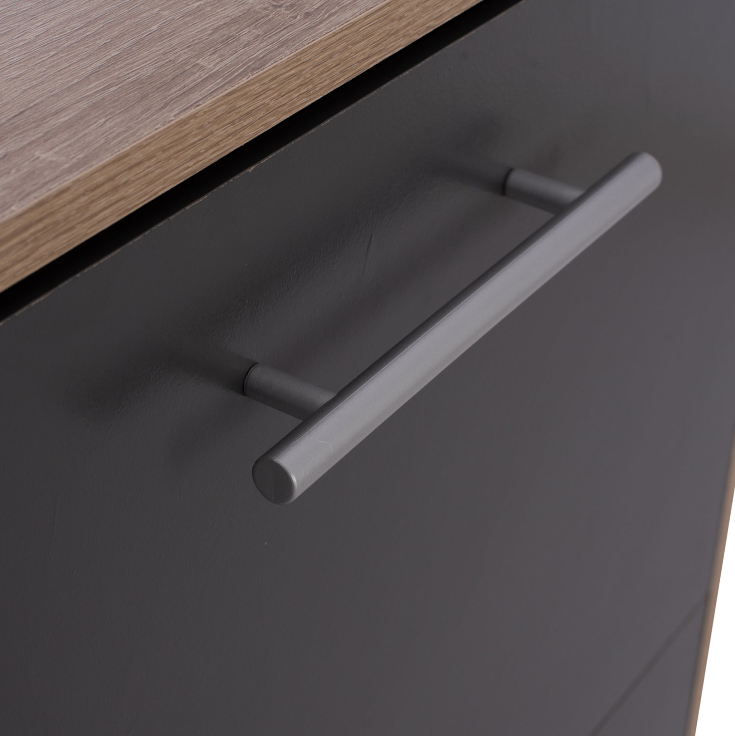 Шкаф за обувки DAVINA цвят сонома-сив 62х24х110см