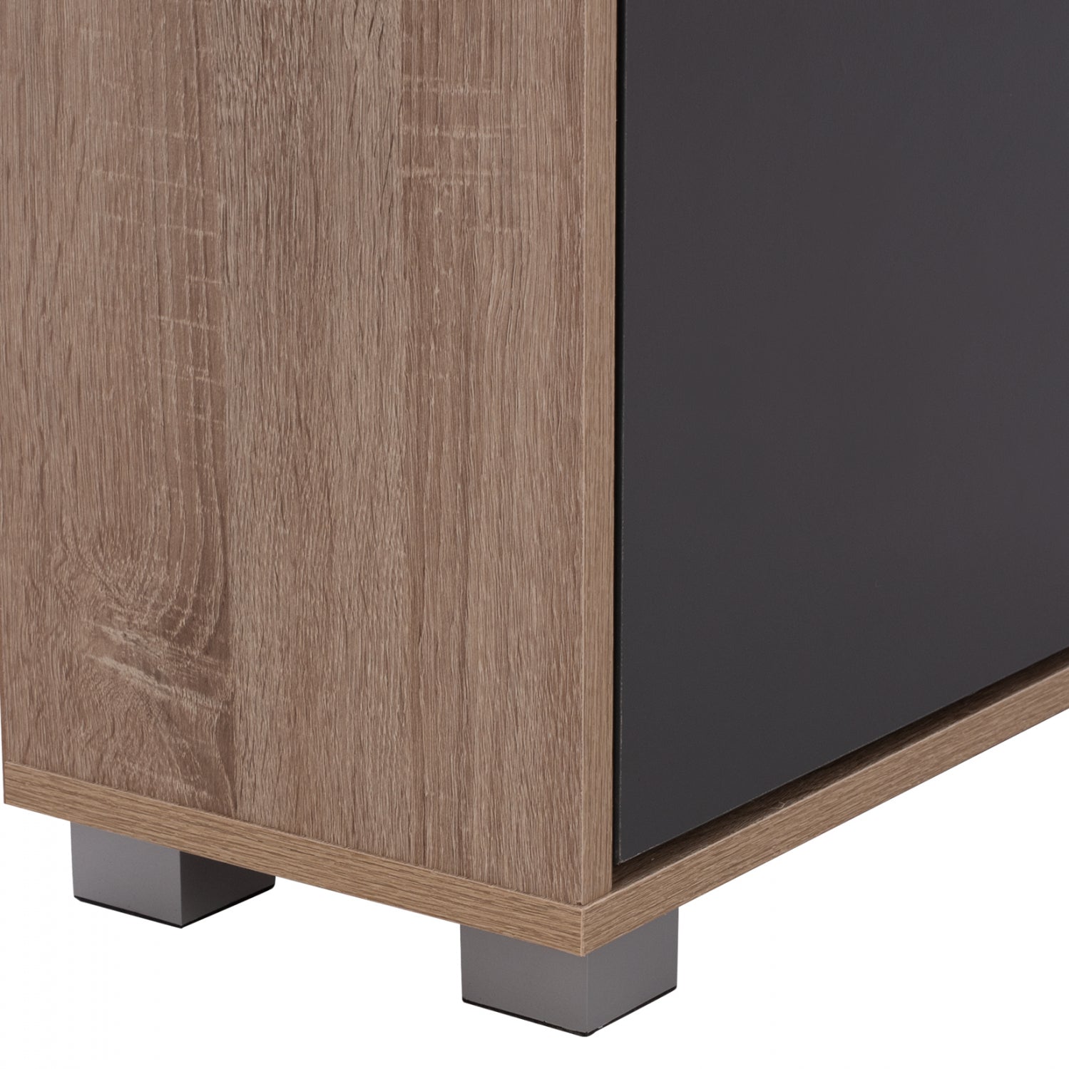 Шкаф за обувки DAVINA цвят сонома-сив 62х24х110см