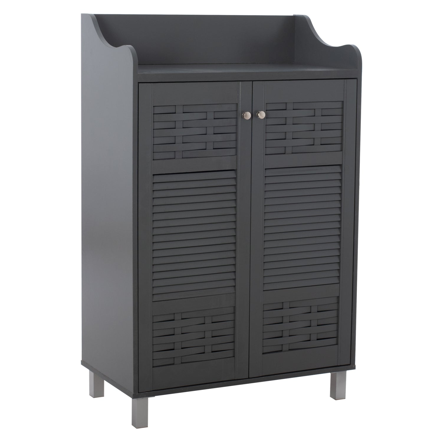 Шкаф за обувки KAILENA сив цвят 77x40x121,5