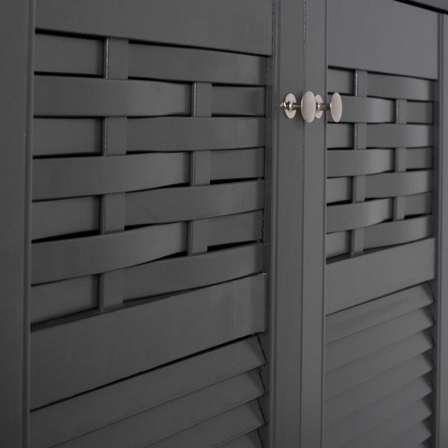 Шкаф за обувки KAILENA сив цвят 77x40x121,5