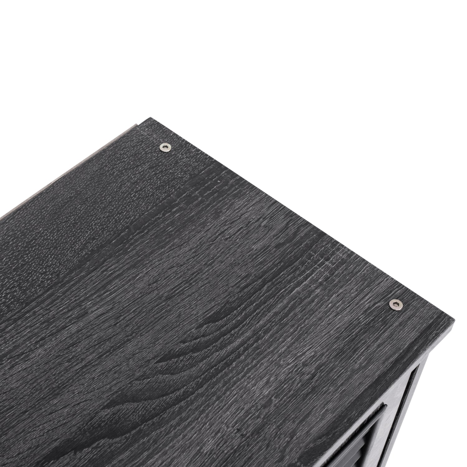 Шкаф за обувки MCKENNA сив цвят 112x30x68,5 cm