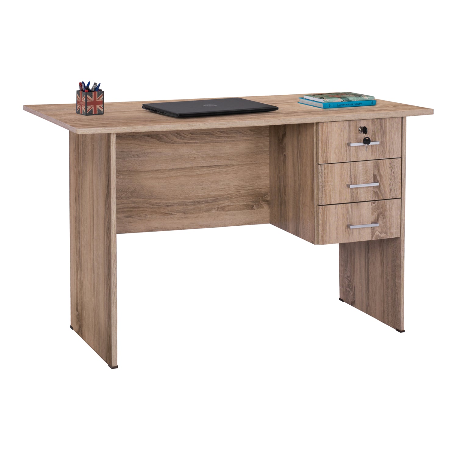 Офис бюро HAYDEN сонома цвят 120x60x75см