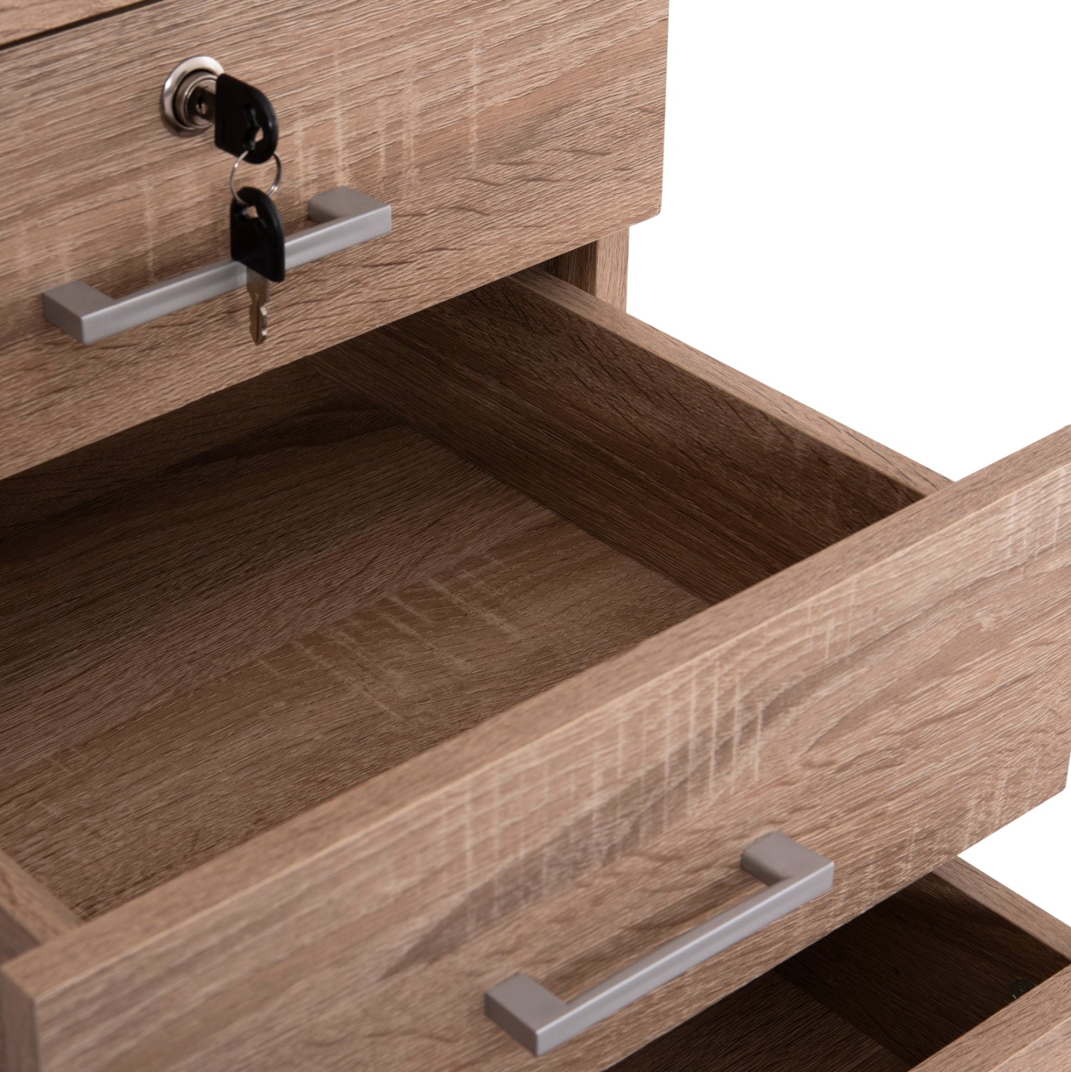 Офис шкаф HAYDEN цвят сонома 39.5x40x46.5см