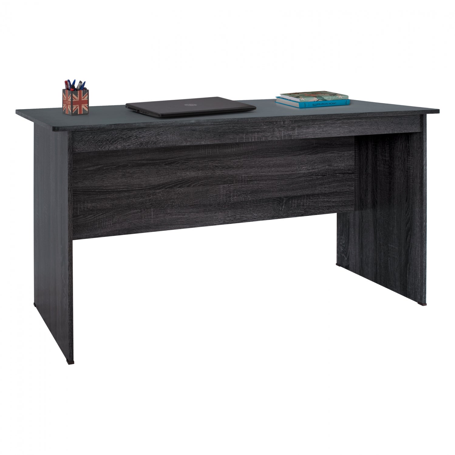 Офис бюро Рино антрацитен цвят 150x71x74,5см