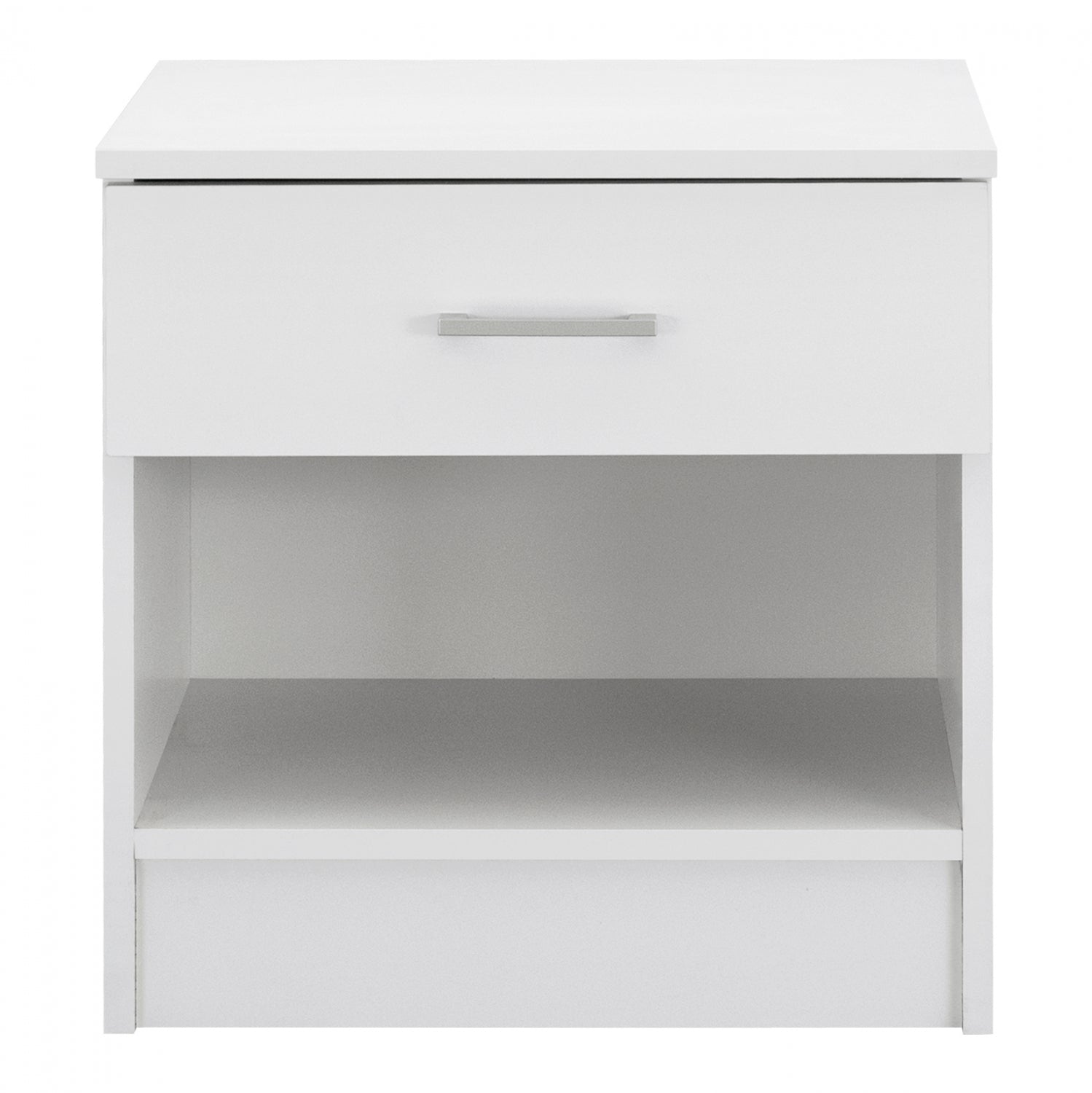 Нощно шкафче LANEY бял цвят 45x35,5x47см