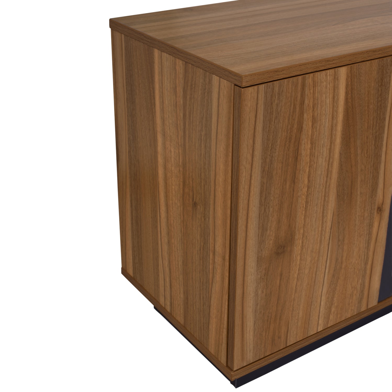 Офис бюро SUPREME сив-меден дъб 199X180X76см