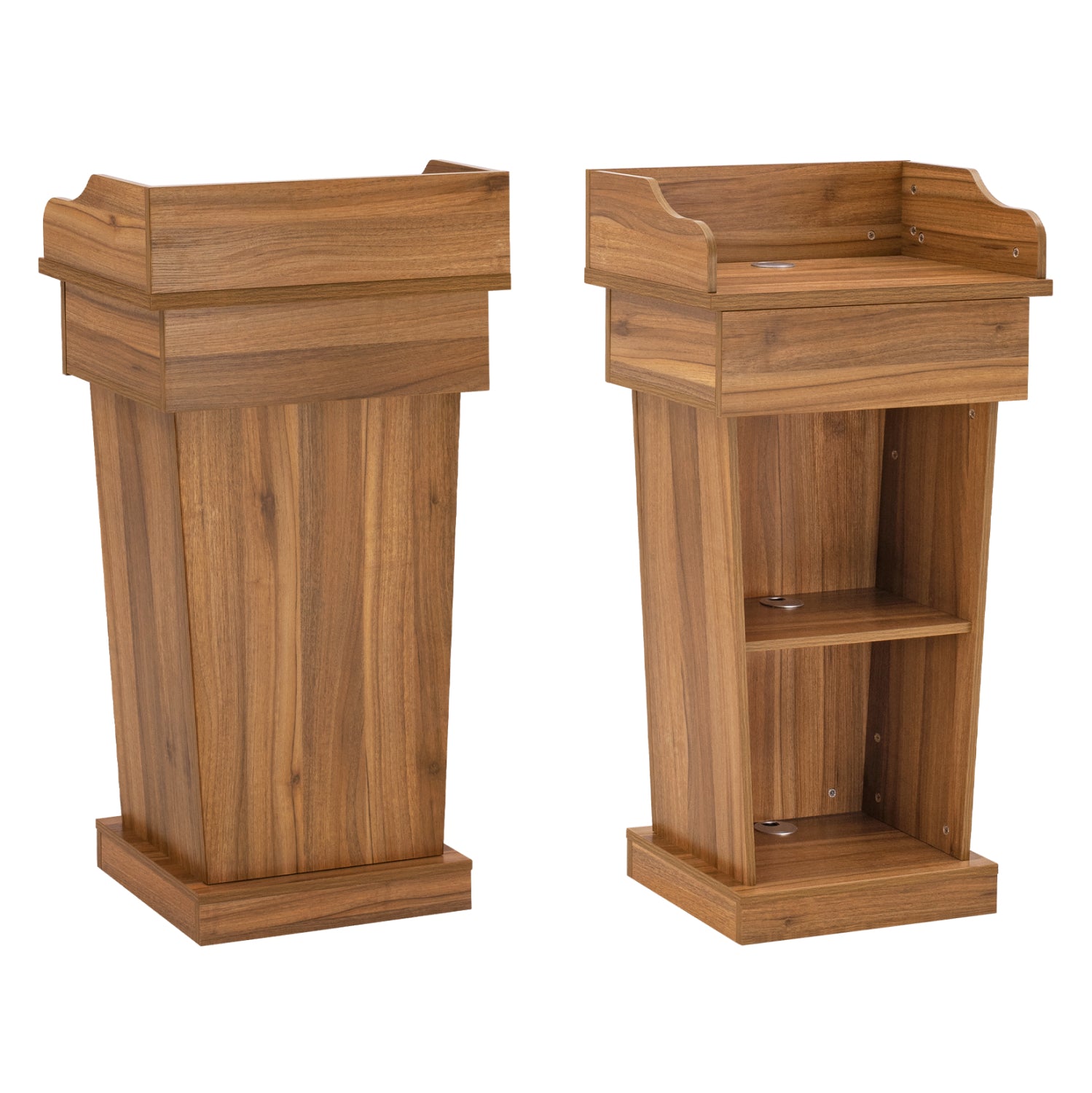 Стойка за високоговорител SUPREME цвят меден дъб 59.5X40X111