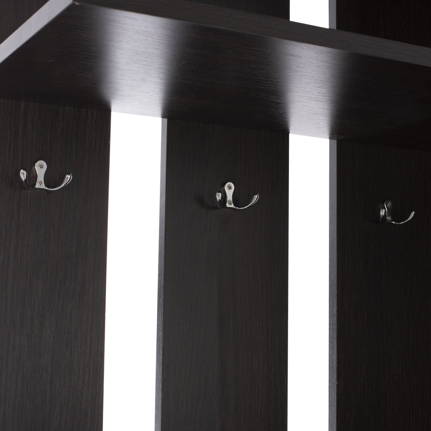 Входно обзавеждане DULCE с плъзгащ се гардероб и огледало, цвят венге, 118x45x210 см