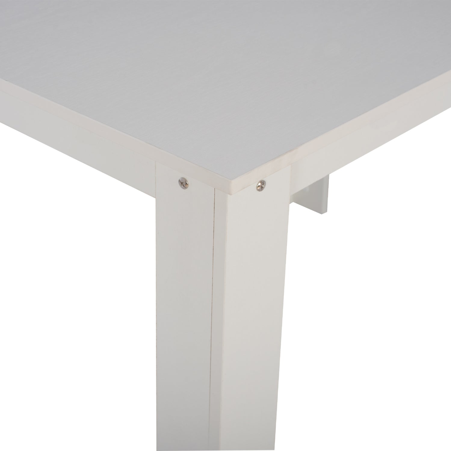 Трапезна маса KELVIN бял цвят 140x80x77см