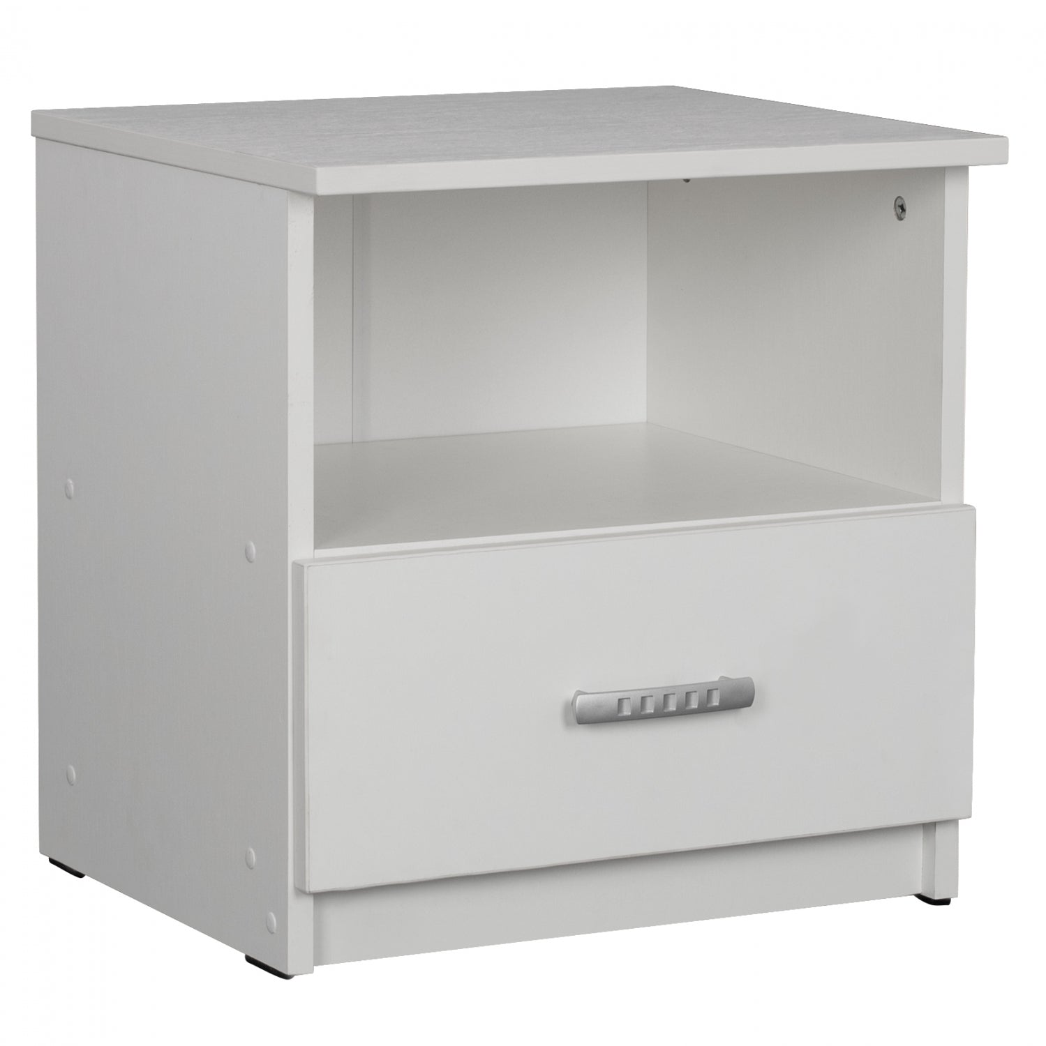 Нощно шкафче ADLER бял цвят 45x40x48см