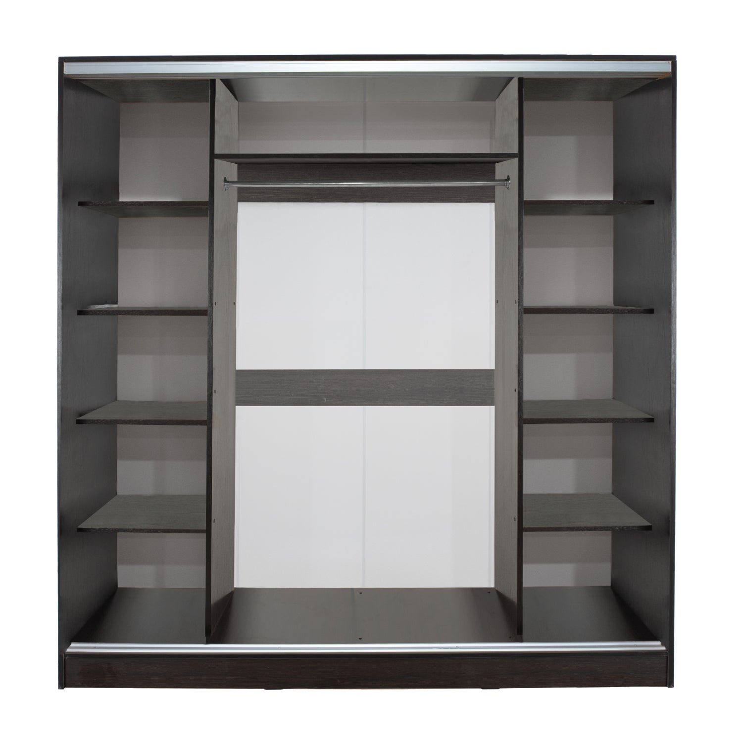 Гардероб  ADLER с огледало - цвят венге  200x60x210 см