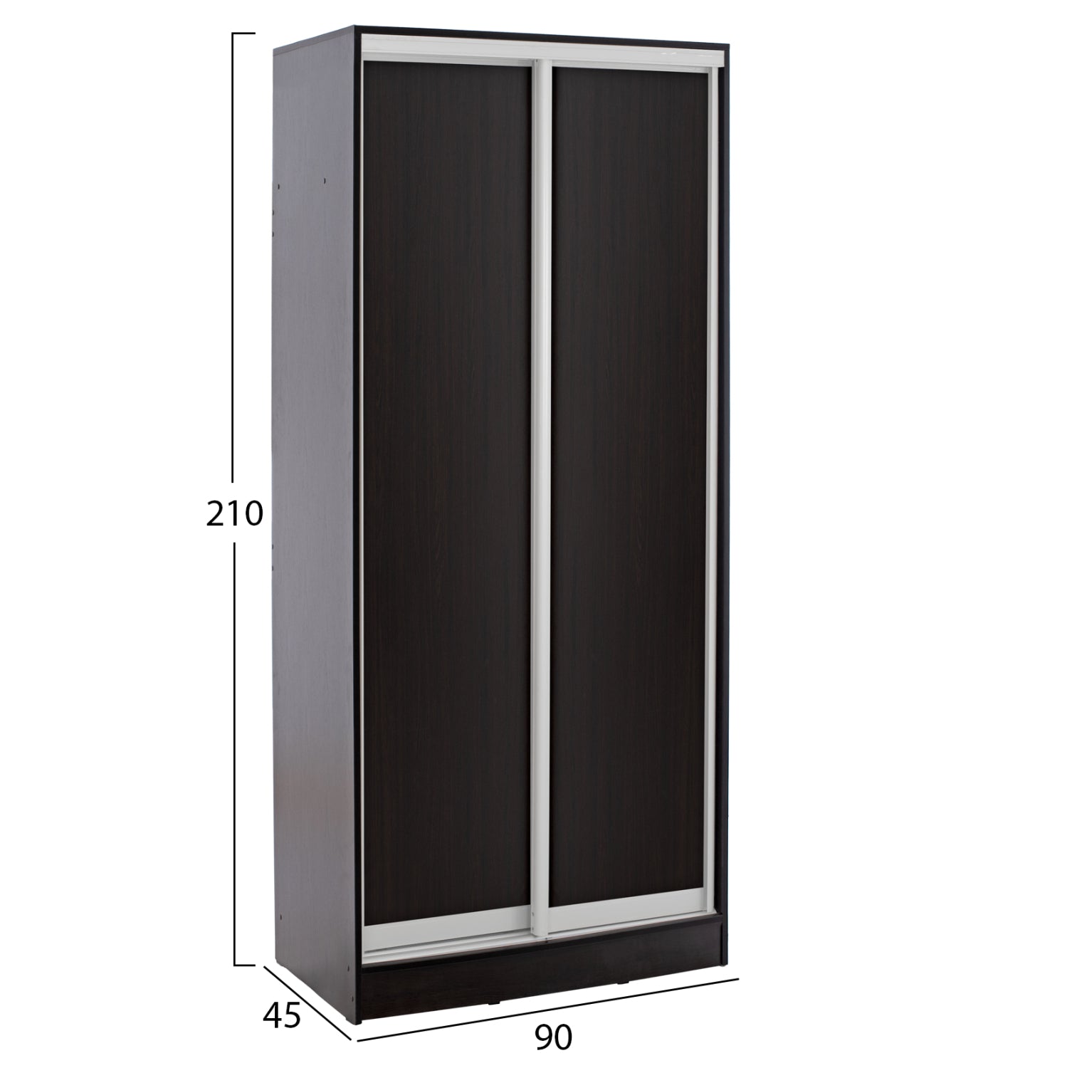 Гардероб ADLER цвят венге 90x45x210см