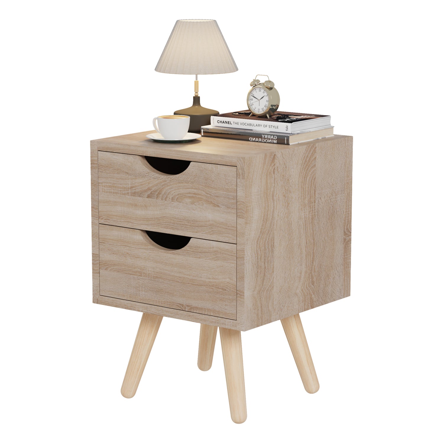 Нощно шкафче  DINKL  цвят сонома 29.7x29.7x45см