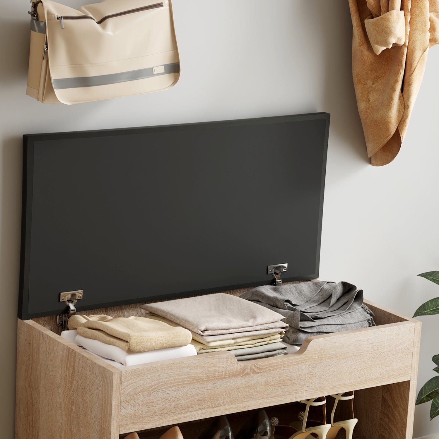 Шкаф за обувки ROMIR цвят сонама 60x30x44