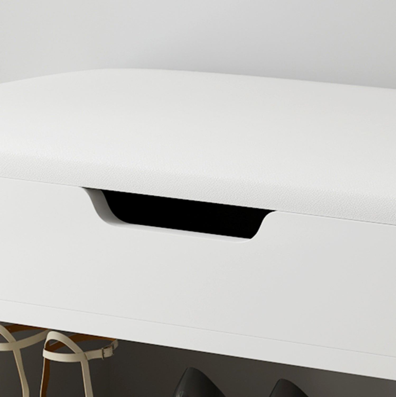 Шкаф за обувки ROMIR бял цвят 60x30x44