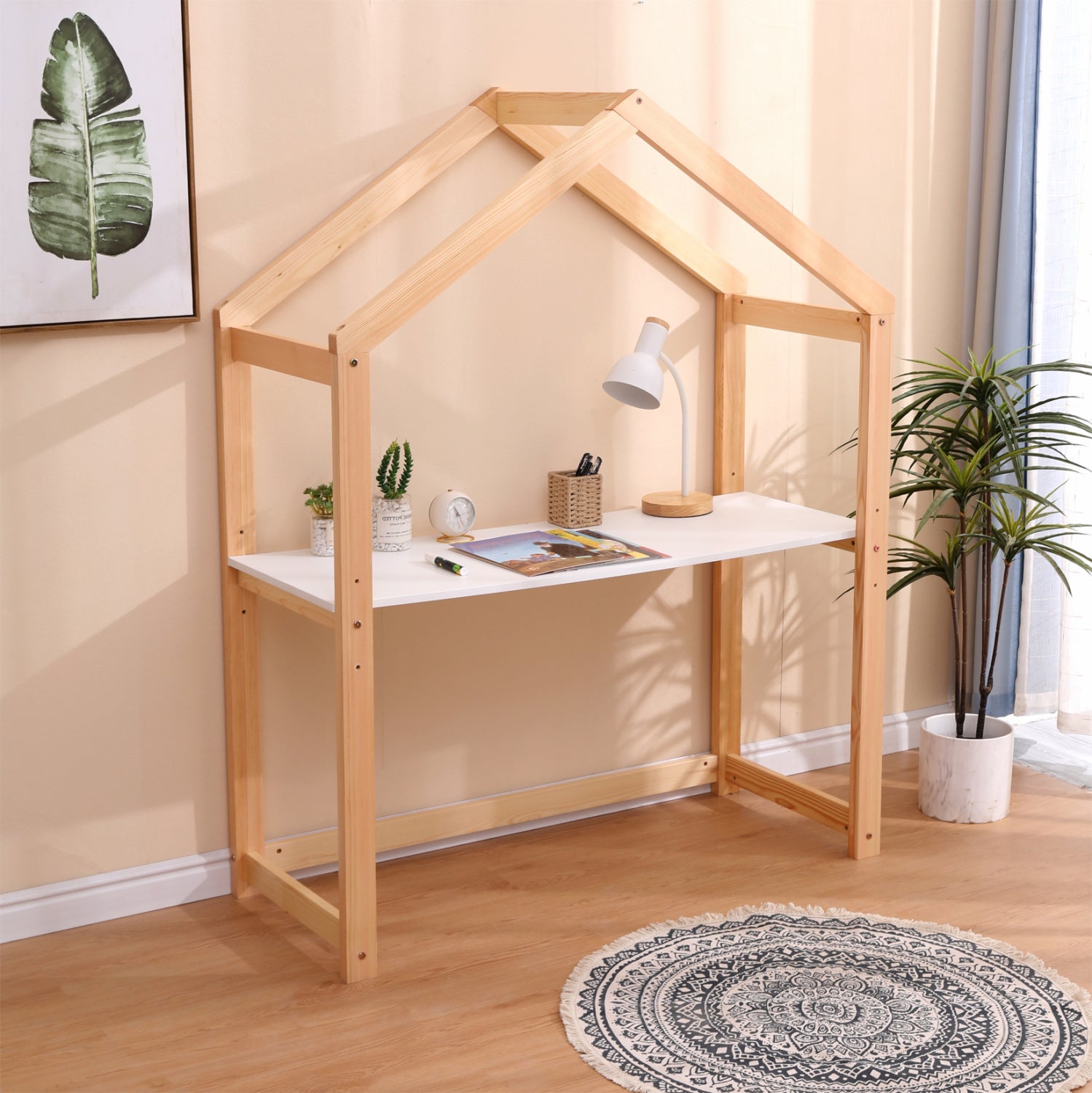 Бюро паскалцвят бял-натурал