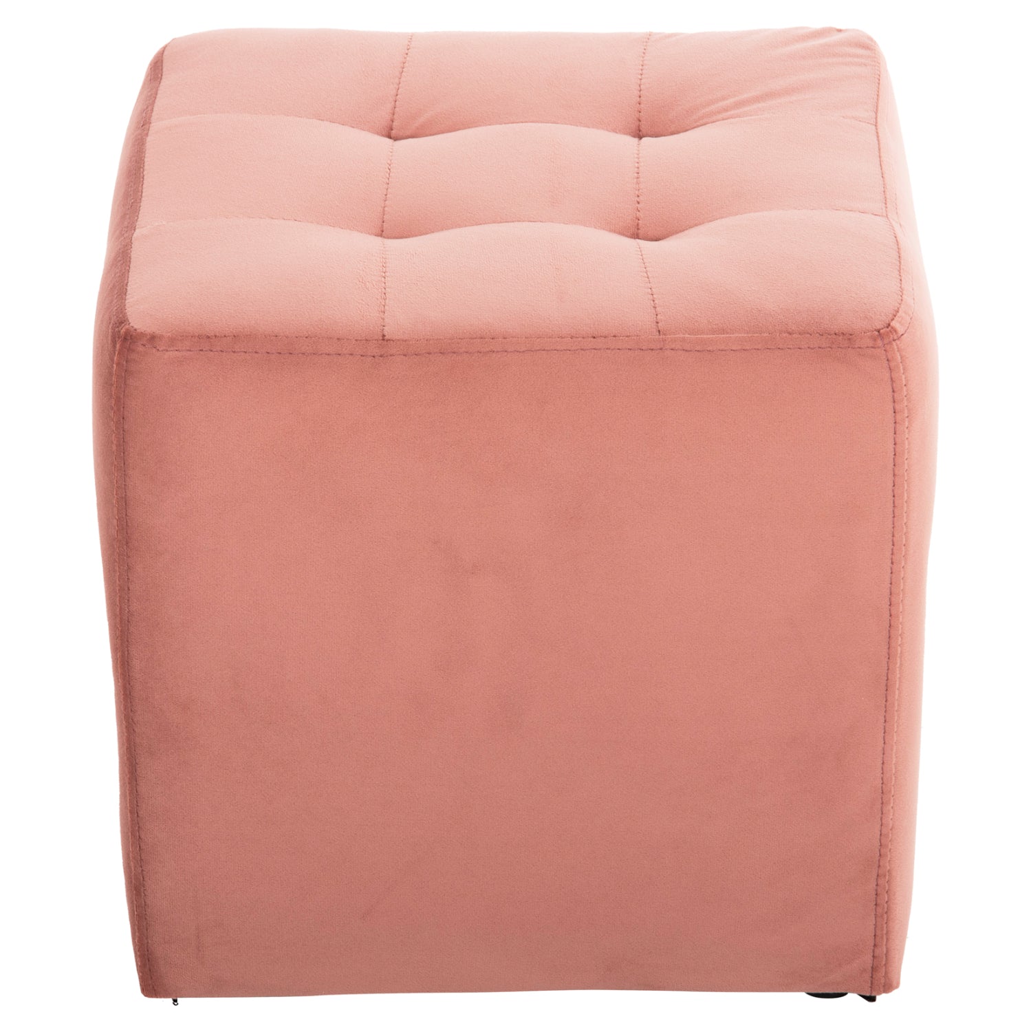 Табуретка PUNK розов цвят 39Χ39Χ36