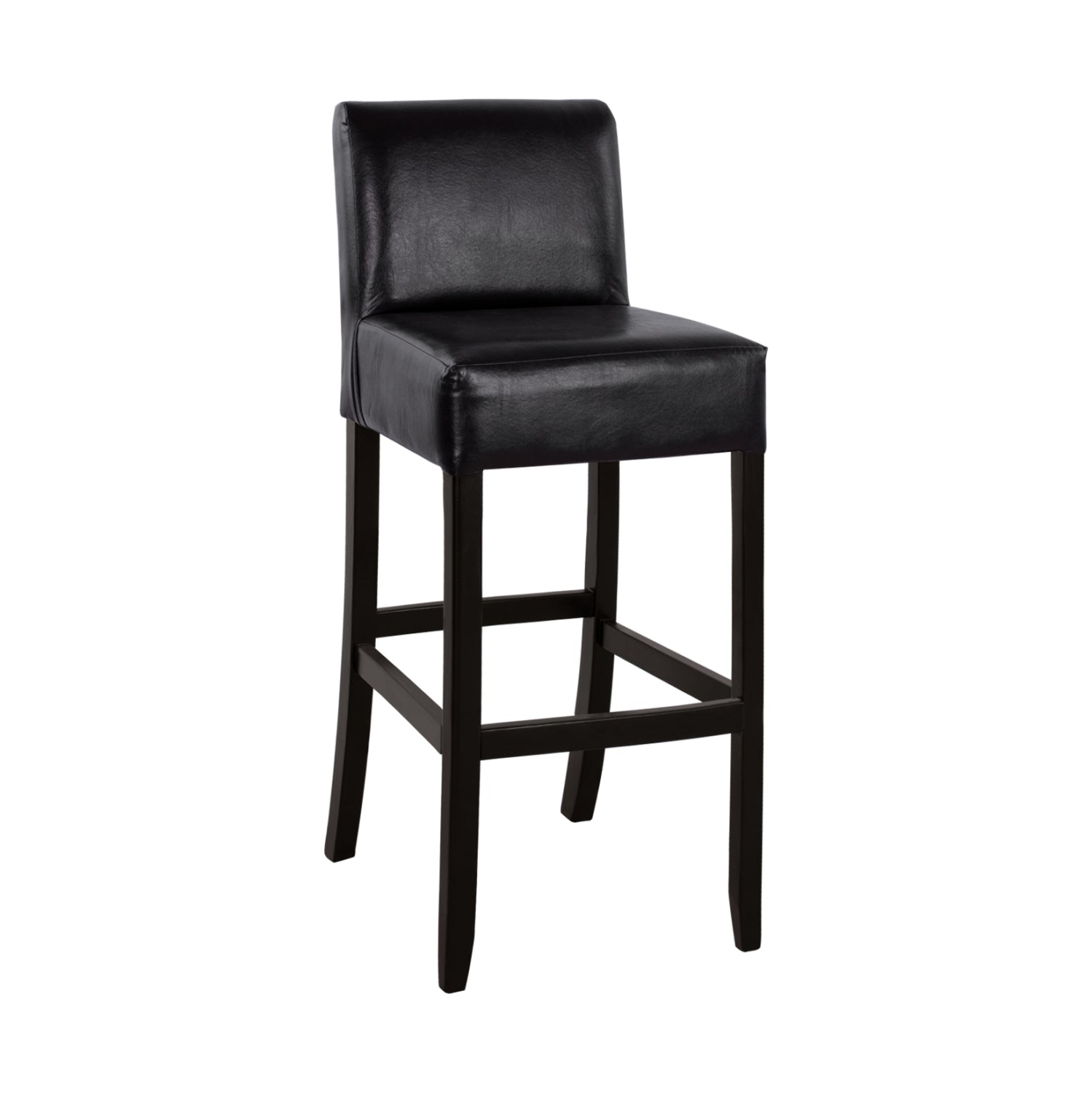 Бар стол Родос бук с pvc облегалка кафяв 44x52.5x111 см