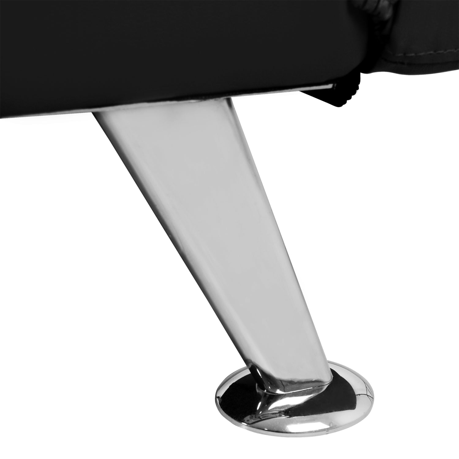 Thom разтегател със сгъващи ръкатели черен pu 189x93x82 см.