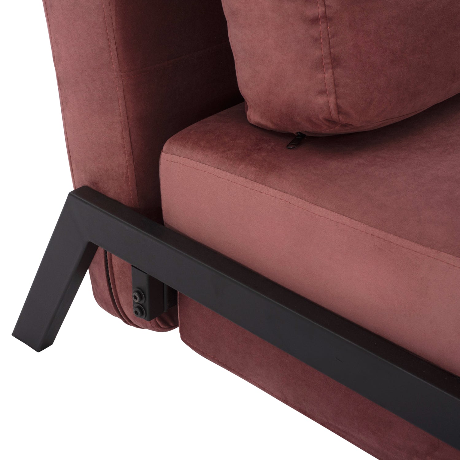 КРЕСЛО ЛЕГЛО, ГНИЛА ЯБЪЛКА КАДИФЕ 95x92x66H см.