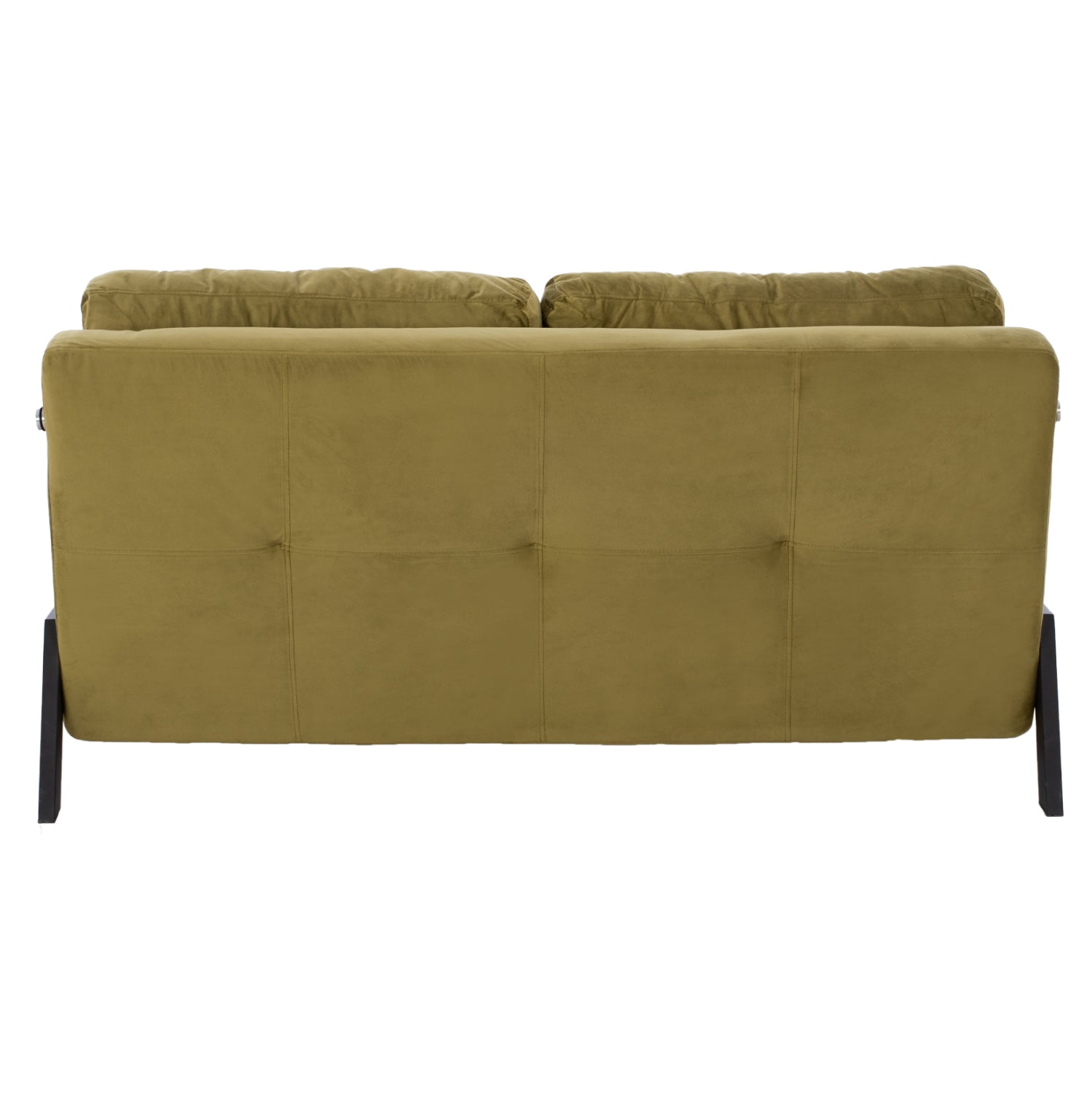 Разтегателен диван Лана маслинен цвят 150x87x79 см