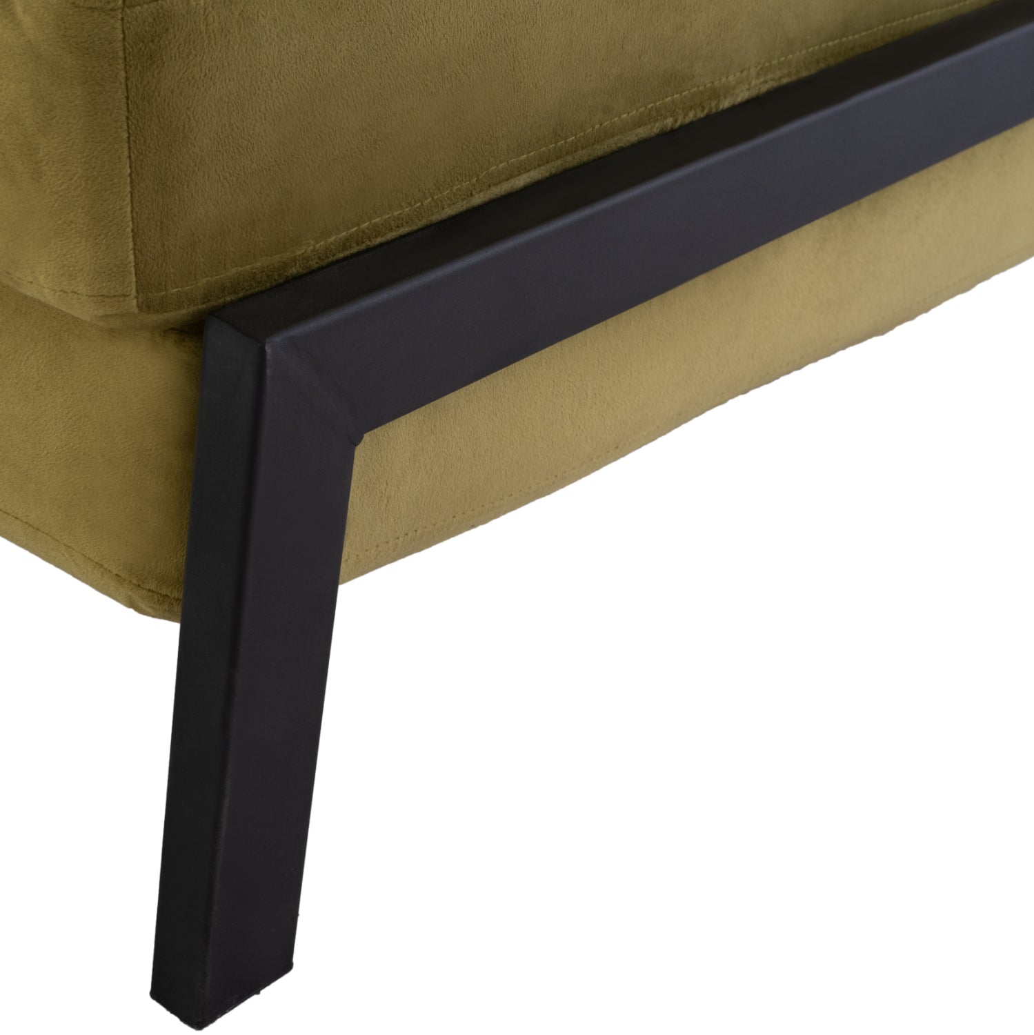 Разтегателен диван ланазелен цвят