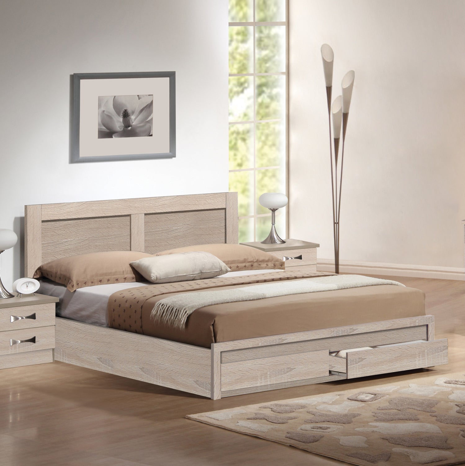 Спалня CAPRI сонома цвят 150X200см