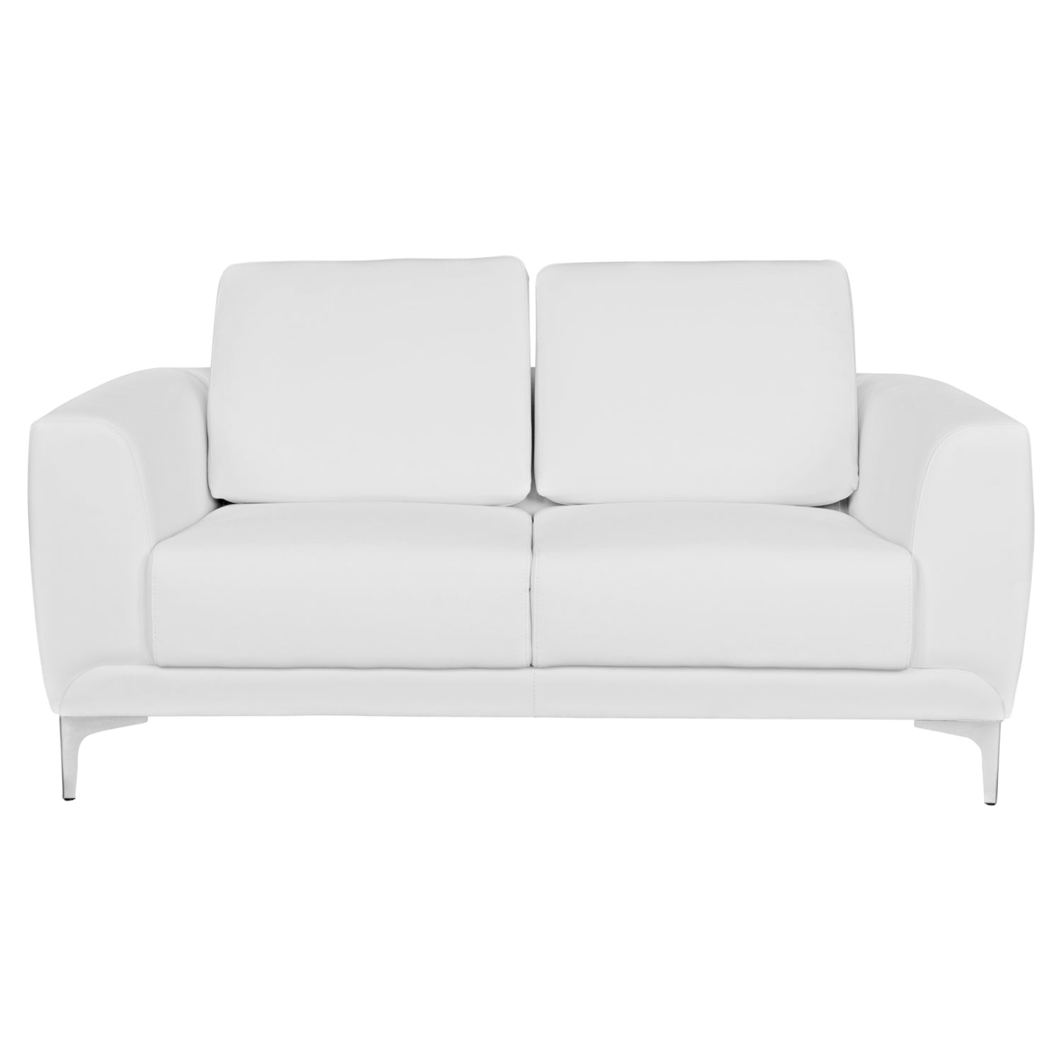 Диван KΕΝΖΙΕ бял цвят 142x81x81см