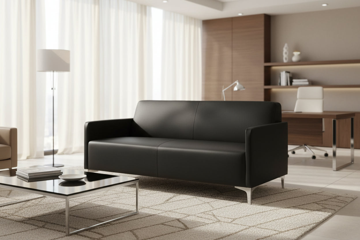 Диван NELLIE черен цвят 163x71x71