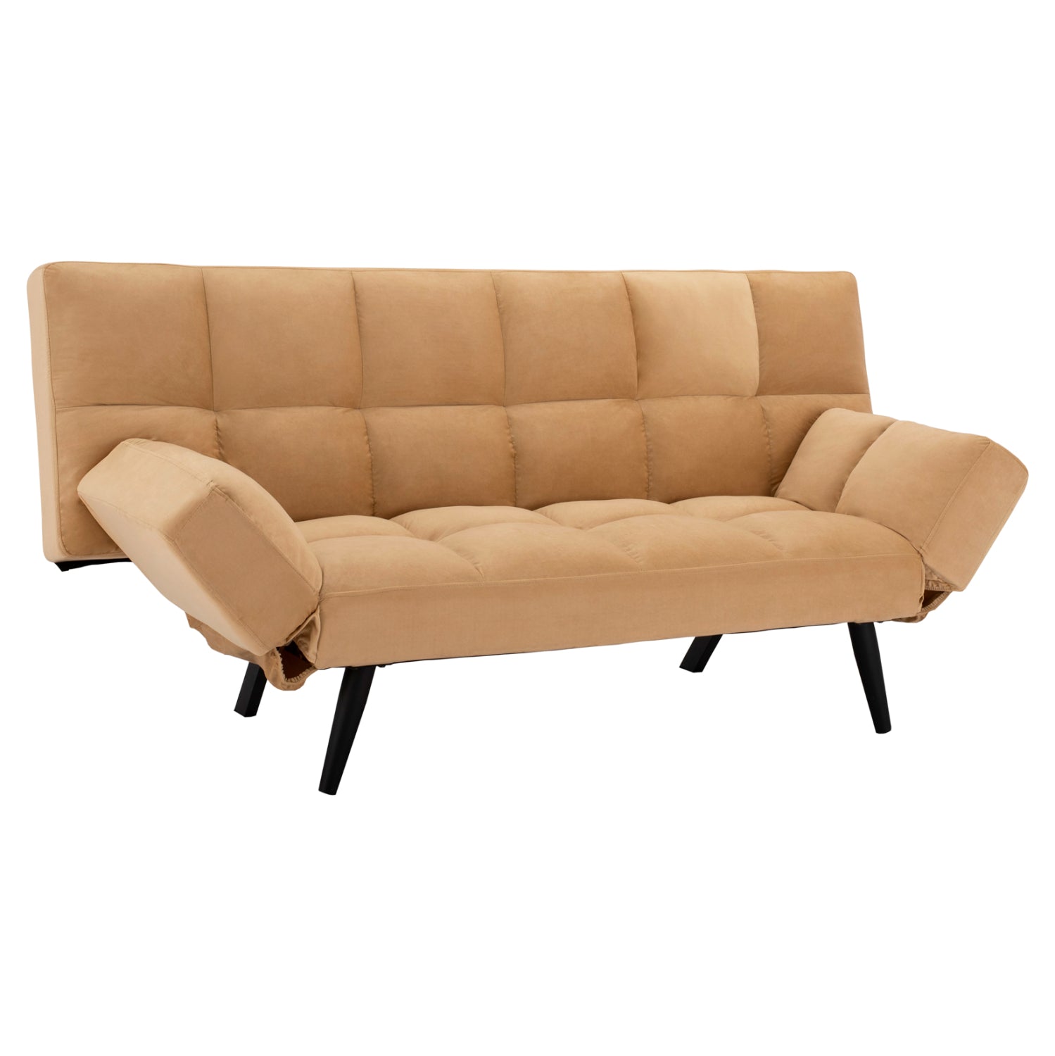 Канапе легло бежов цвят 182x80x88 см.