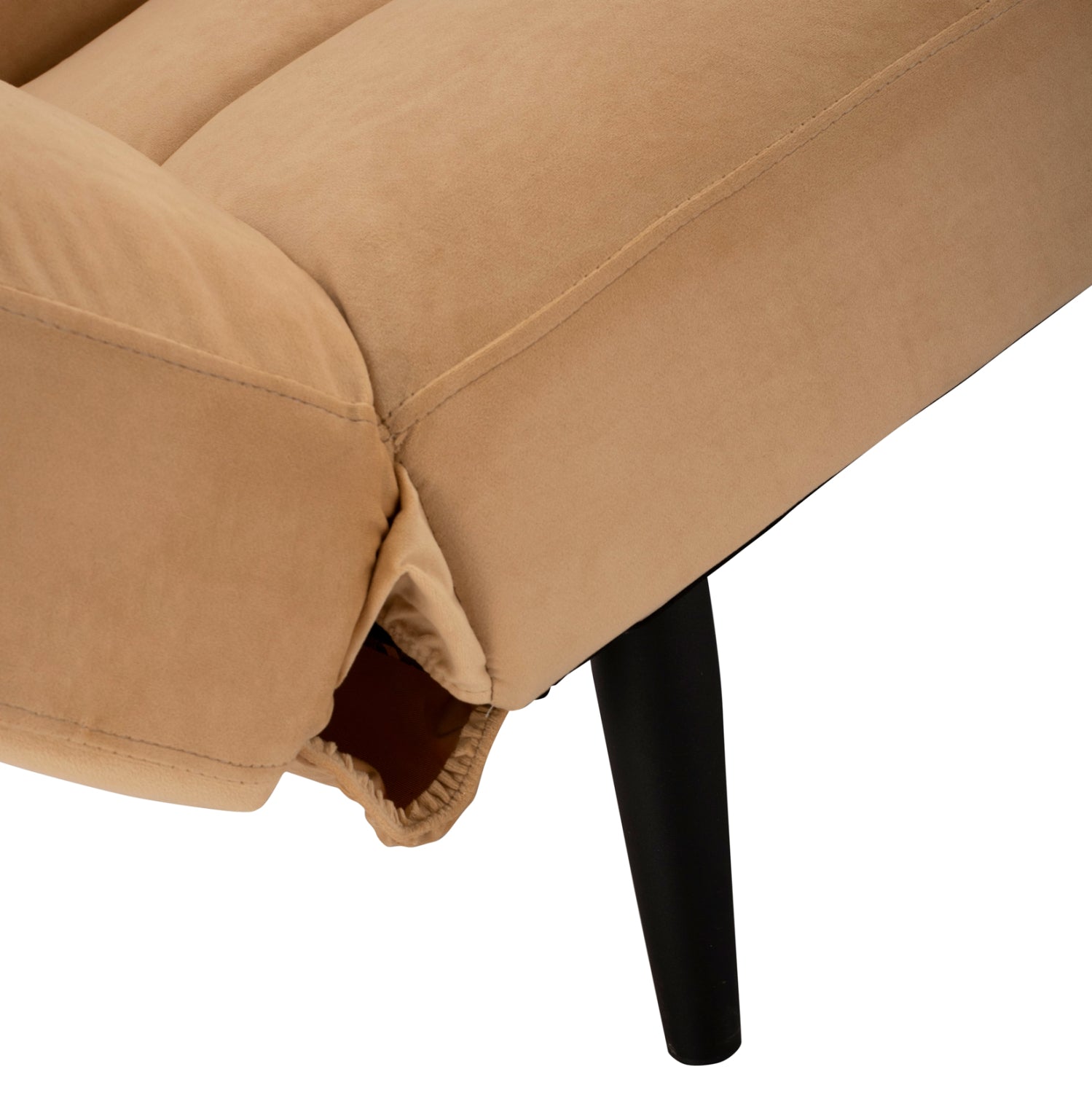 Канапе легло бежов цвят